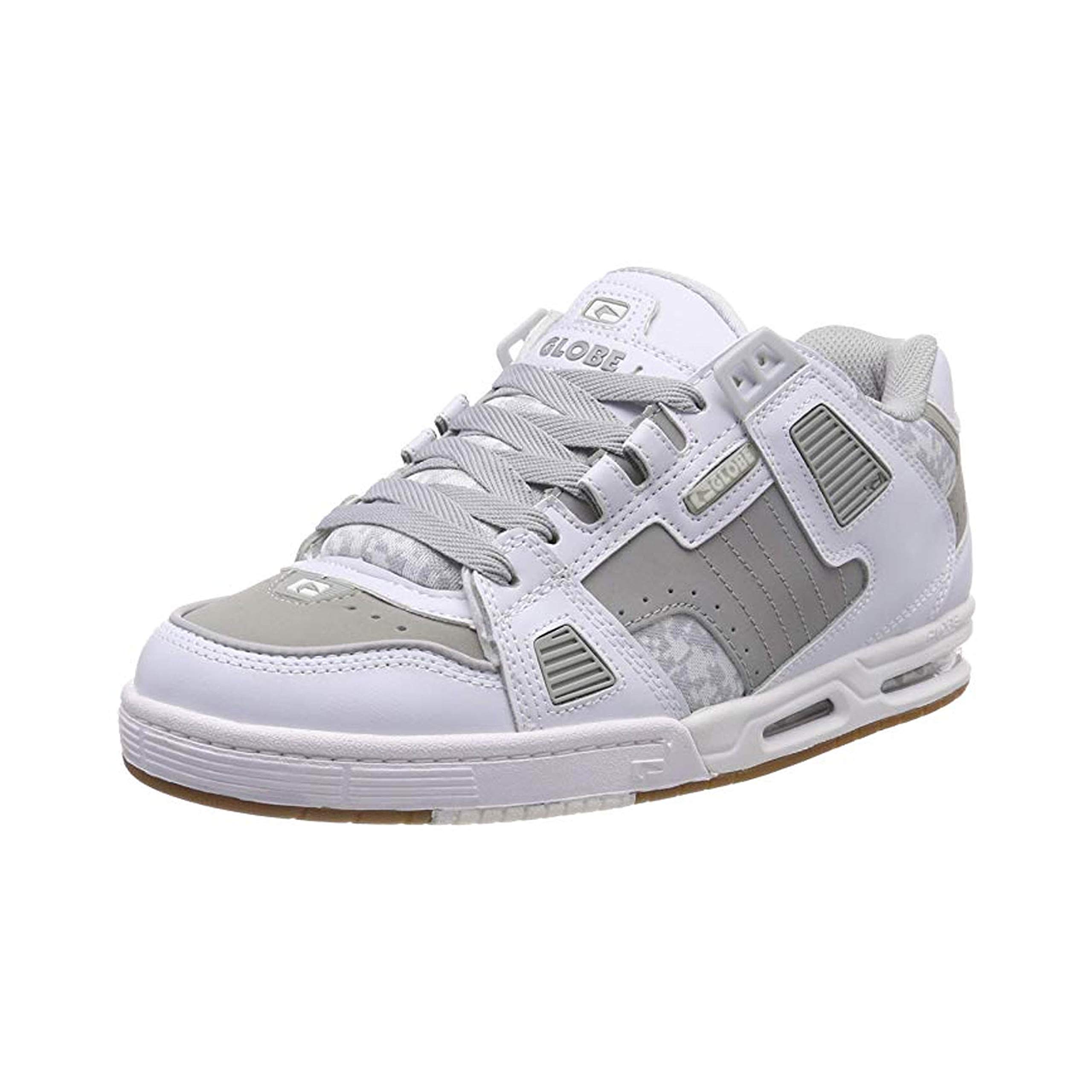 Globe Men's Skateboarding Shoes , Multicolour White Grey Gum , 13 US