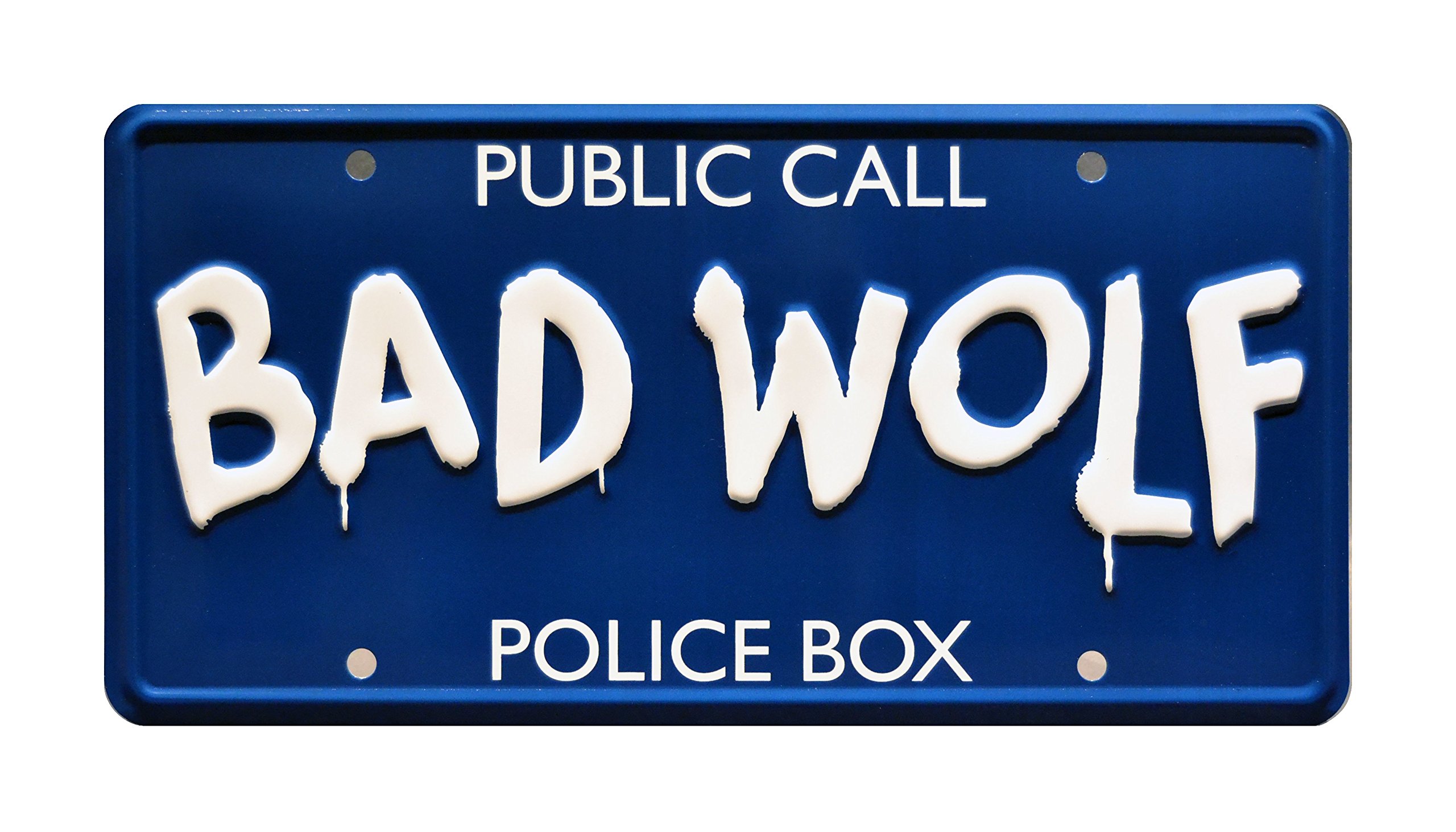 Buy Celebrity Machines Doctor Who | Tardis | Bad Wolf | Metal Stamped
