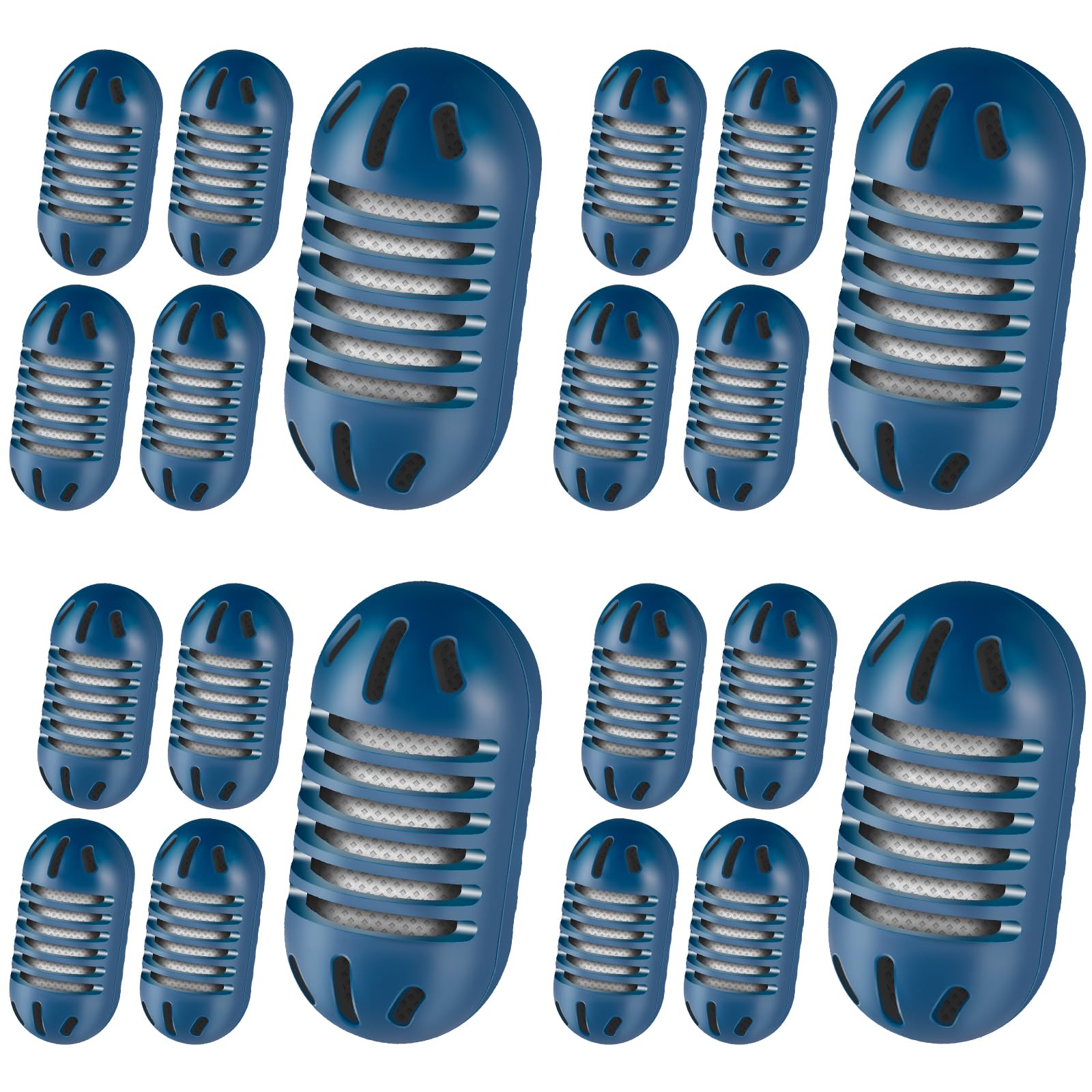 Leemone Demineralization Cartridge Compatible with HoMedics Ultrasonic Humidifiers, 20-Pack Humidifier Filter Replacements, Purifies Water, Filters Mineral Deposits