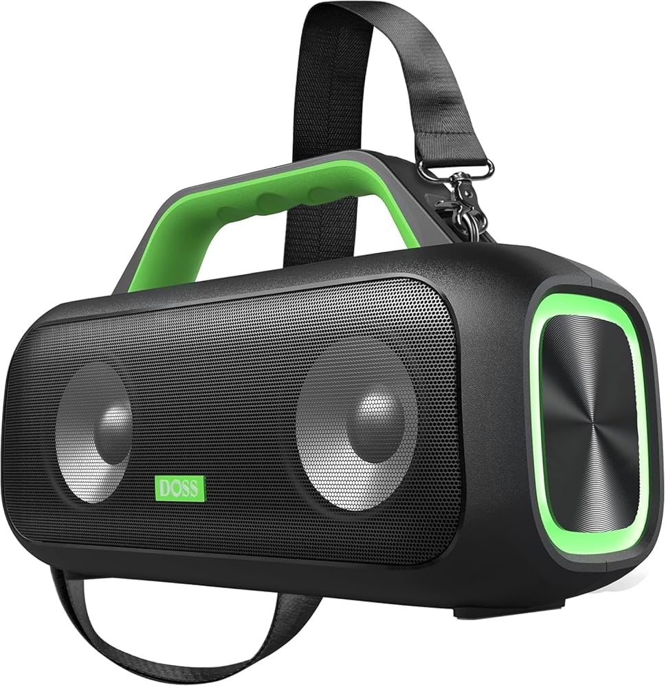 Amazon | DOSS Extreme Boom S Bluetoothスピーカー 光る ポータブル