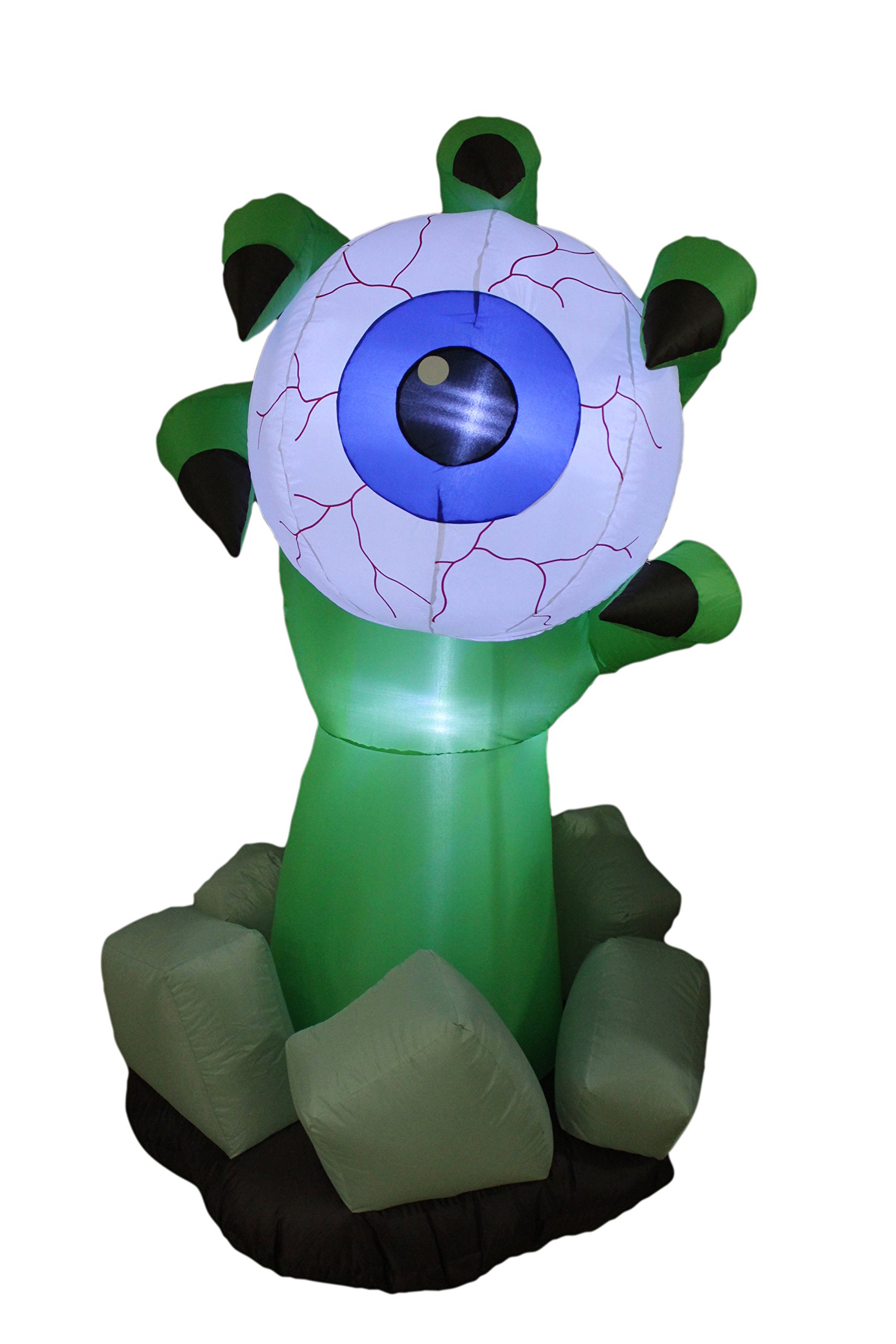 Amazon.com: 6 FT Halloween Inflatable Monster Hand with Eyeball