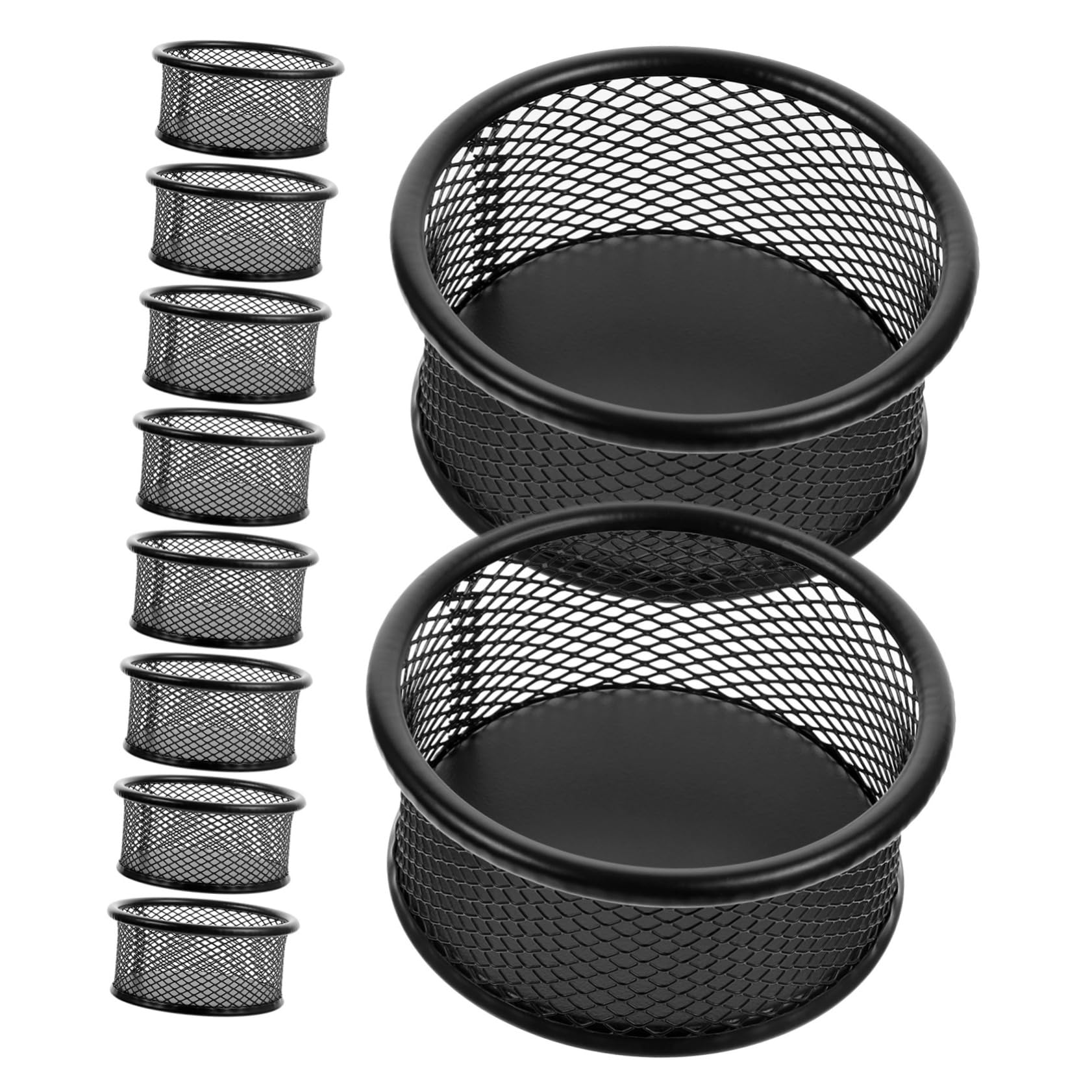 Organisateur de bureau en maille Operitacx avec 12 supports à trombones