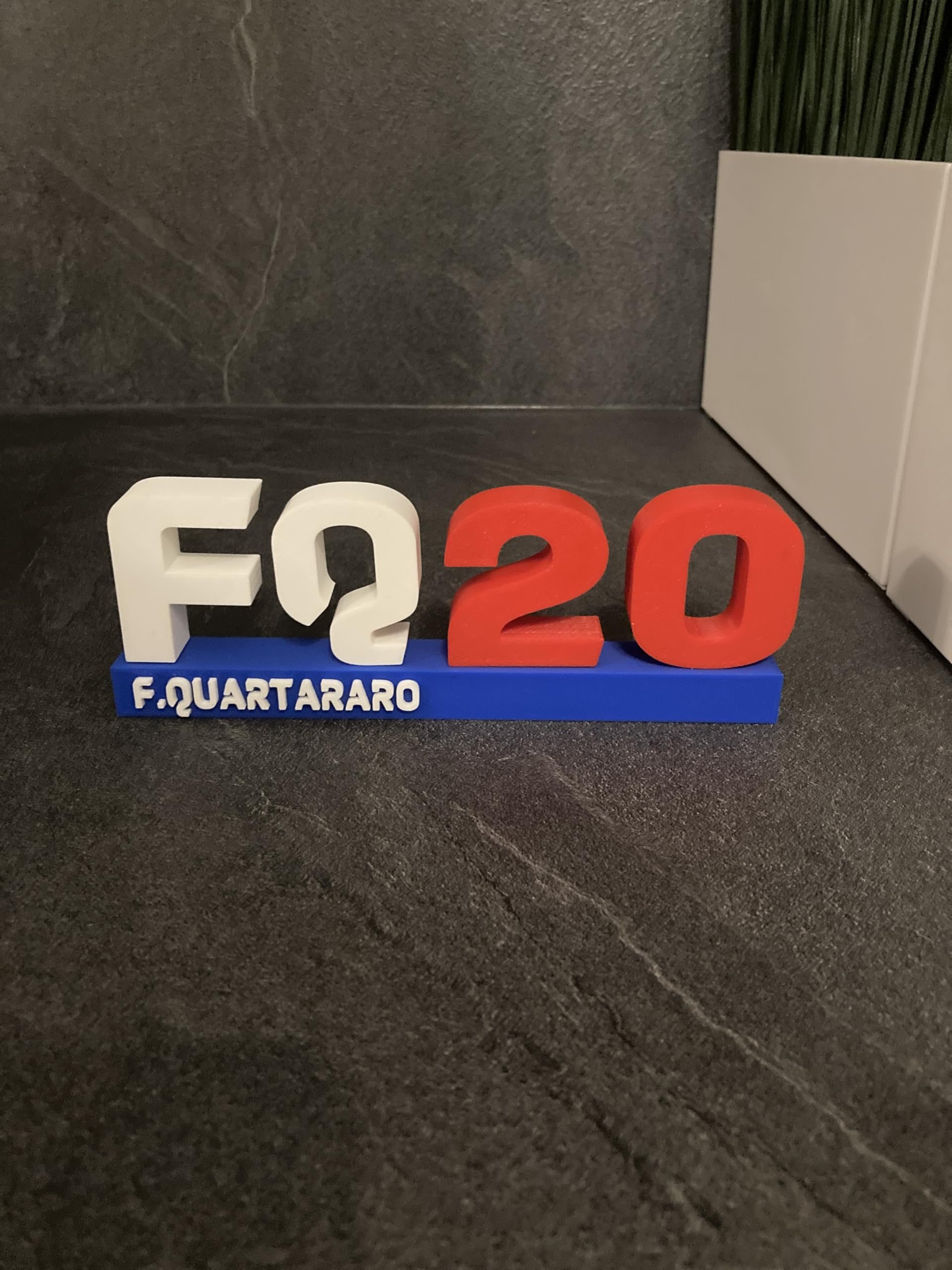 Logo décoratif pilotes Moto Fabio Quartararo