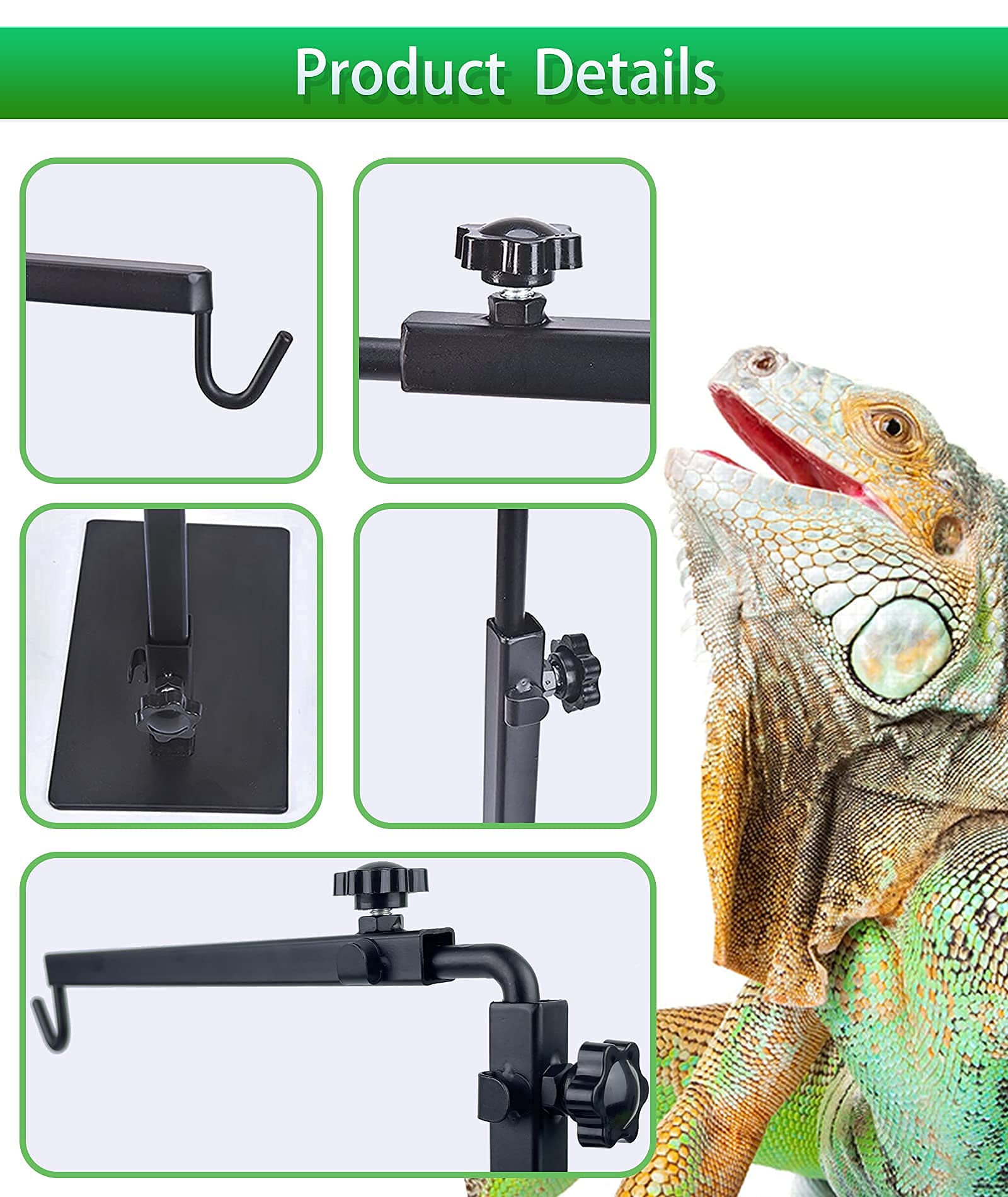 Buy Reptile Tank Heat Lamp Stand Aquarium Stand Reptile Terrarium
