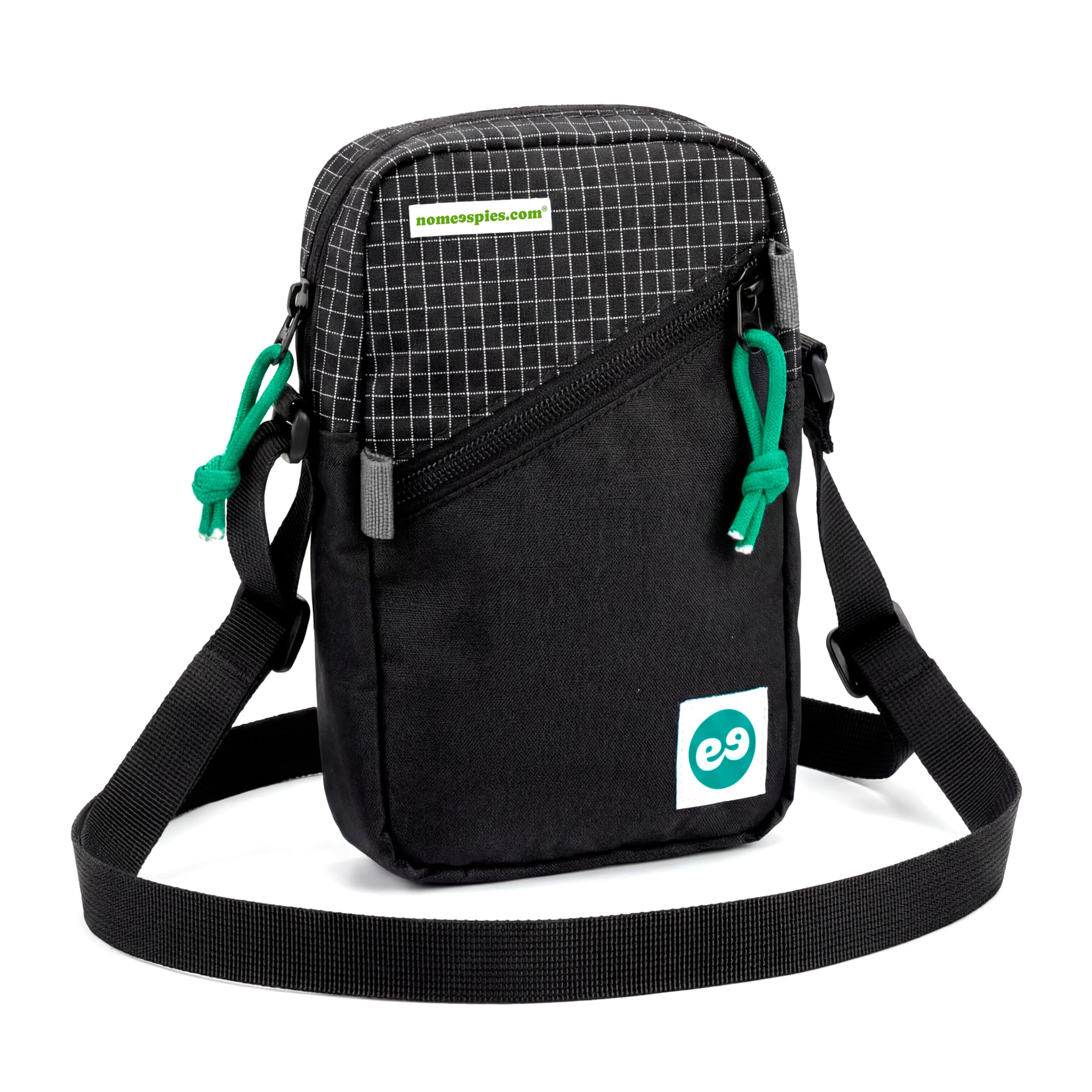 Bolso Faraday Anti-escucha Móvil y Anti-espionaje | Bandolera Unisex con Bolsillo que Impide que te Escuchen (GPS/WiFi/5G/RFID) | Mochila Techwear Impermeable Antirrobo 1.5L