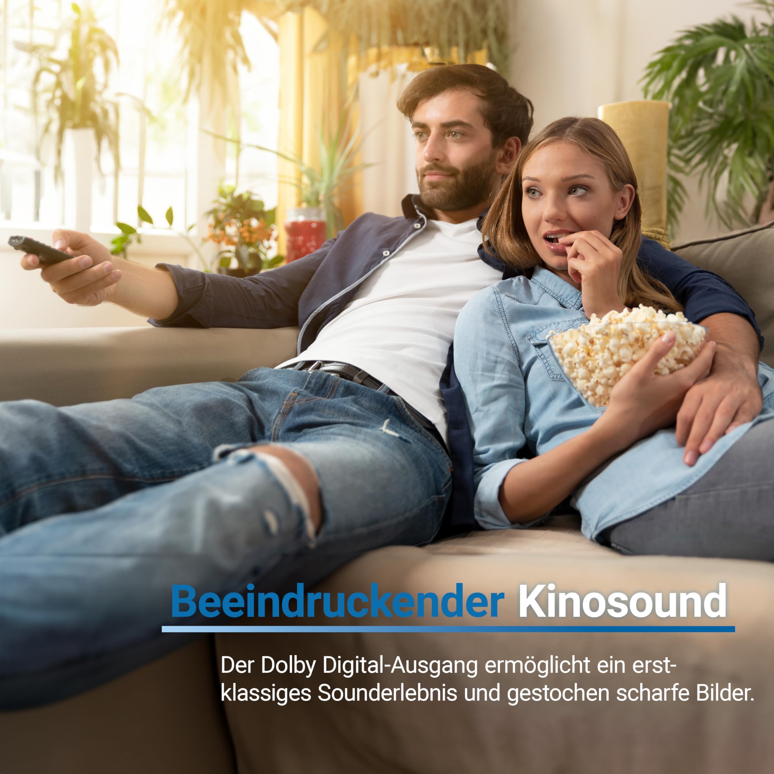 Humax Digital Eco II HD+ Satelliten-Receiver, DVB-S2 (HDTV, USB, geringer Stromverbrauch, HDMI und SCART) inkl. HD+ Karte für 6 Monate, schwarz
