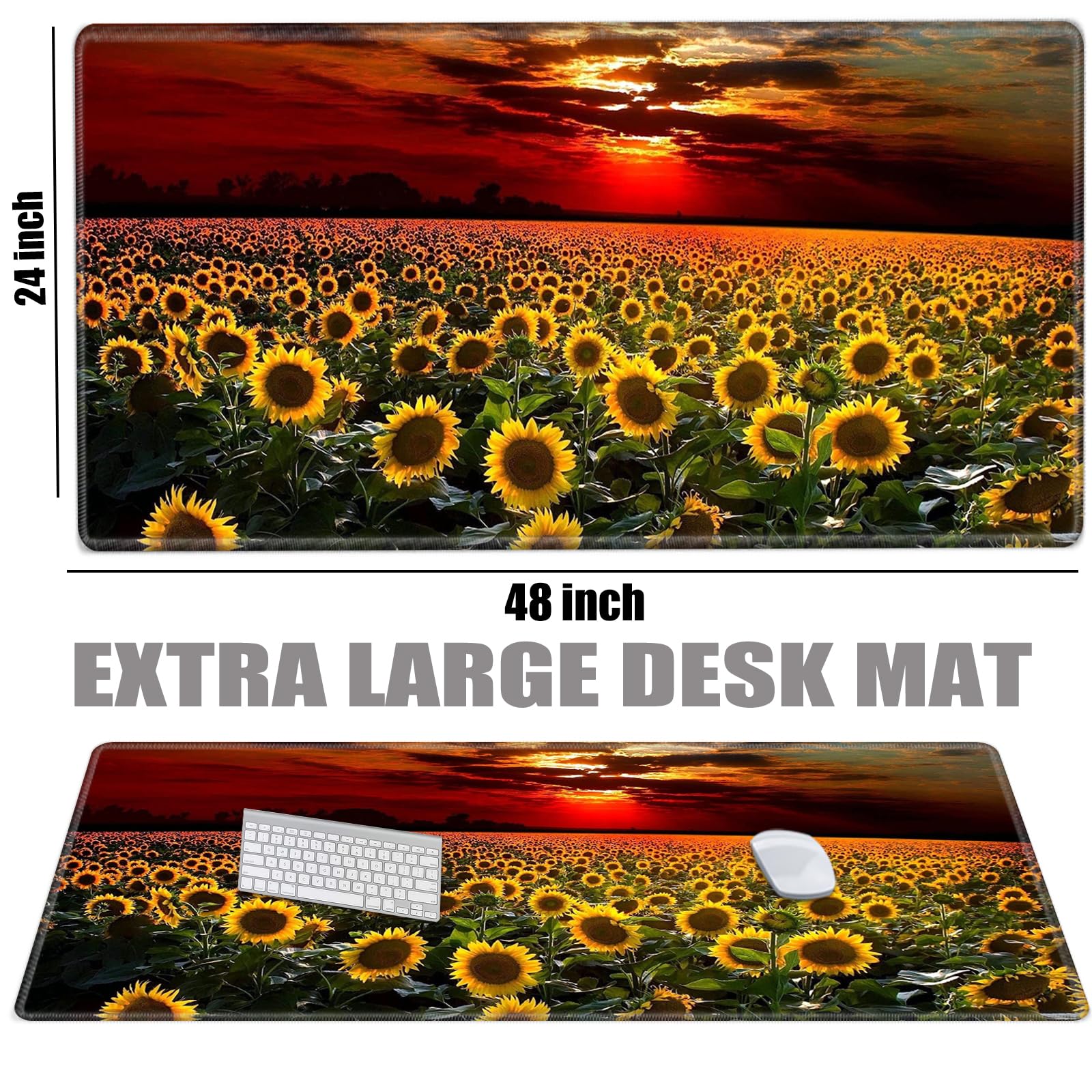 Amazon.com: XXXL Mouse Pad Gaming 48x24 Extra Large Mousepad Huge