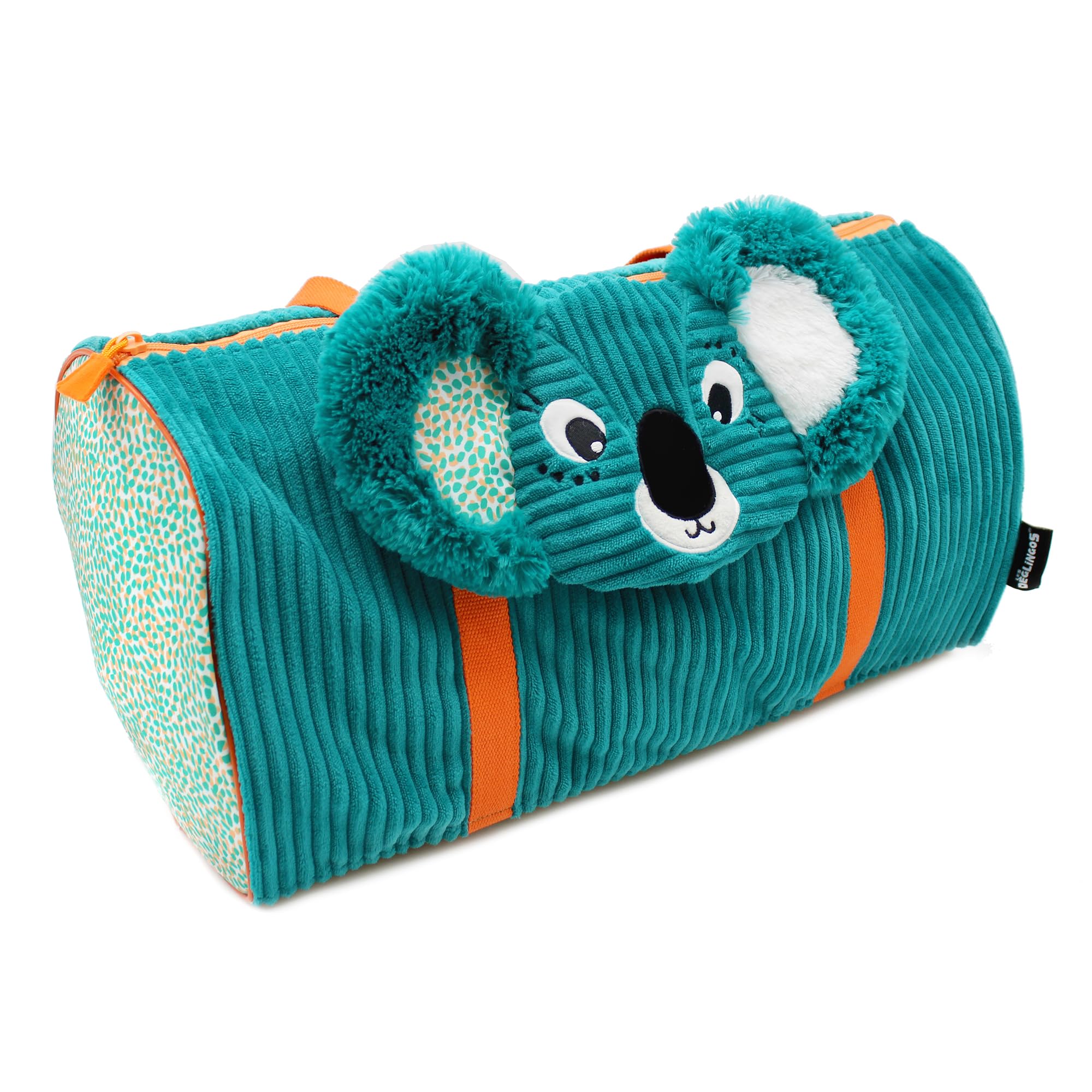 Les Déglingos - Weekend Travel Bag - Travel, Baby and Child - Ideal Holidays for Girls and Boys - 48 cm, Blue/Berlingos the Koala, 49 x 25 x 25 cm