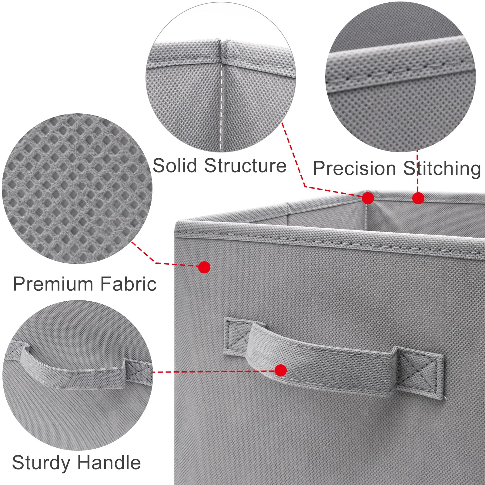 Kallax Contenitori SOCOHOME Scatola Portaoggetti A Forma Di Cubo - Foto 8