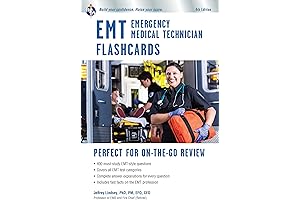 EMT Study Guide 4th Edition: Concise Student Flash Cards for NREMT Exam Preparation