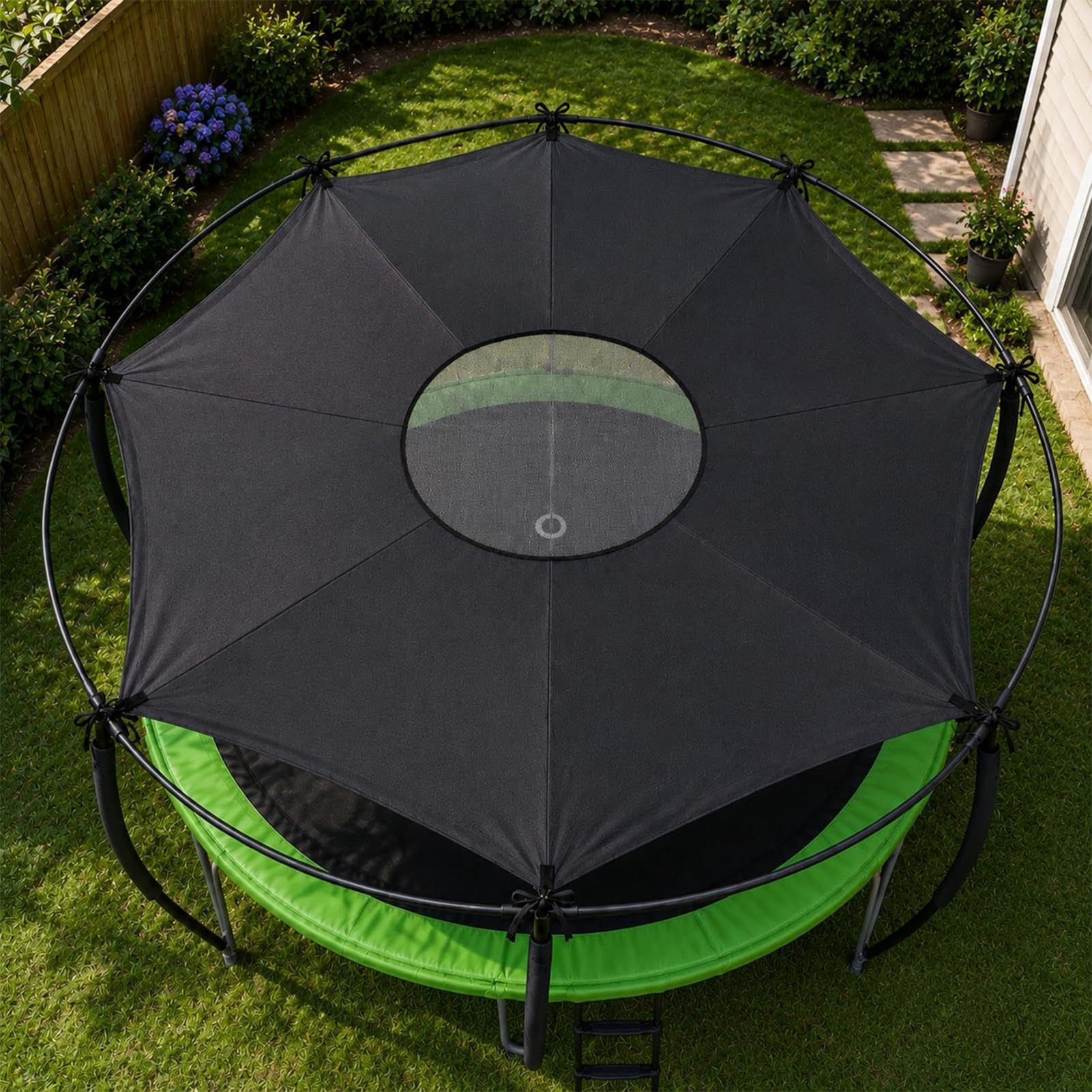 Genérico Toldo para Cama Elástica Impermeable Protección Solar