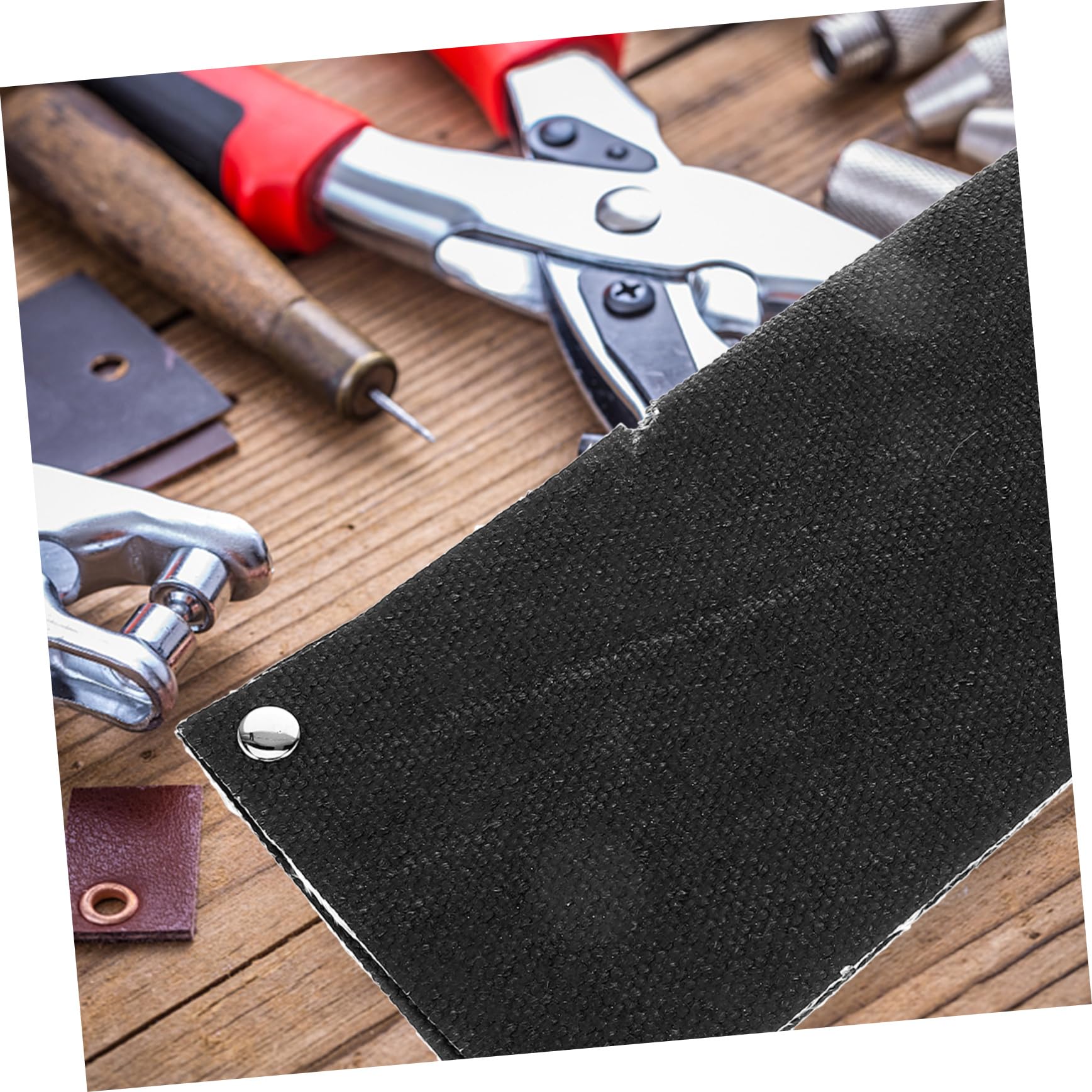 SOLUSTRE Fire Resistant Blanket Fire Resistant Mat Welding Accessory Fireproof Mat for Welding Fire Mat Fiberglass Blanket Fireproof Blanket Fire Blanket for Welding Glass Fiber Black