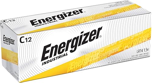 Energizer, EVEEN93CT, Baterías alcalinas industriales C, 72 / Caja de cartón