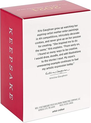 Miniatura 4 de Hallmark Keepsake Adorno de Navidad de plástico 2021, Fairy Messengers Freesia Fairy