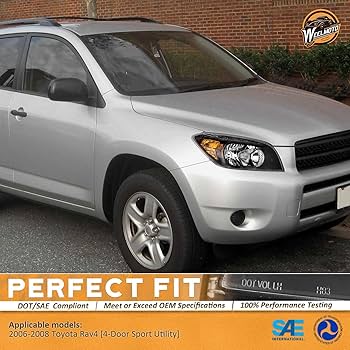  トヨタ RAV4 ヘッドライトコンピュータサブアセンブリ Amazon | WEELMOTO 2006-2008 トヨタ RAV4 ヘッドライト 交換用