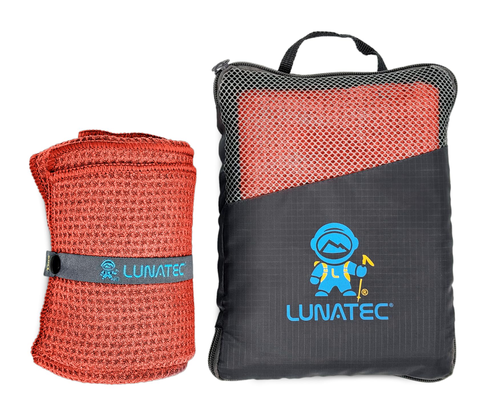 LUNATEC Microfiber Travel Towel Camping Towel Gym Towel, Body Size