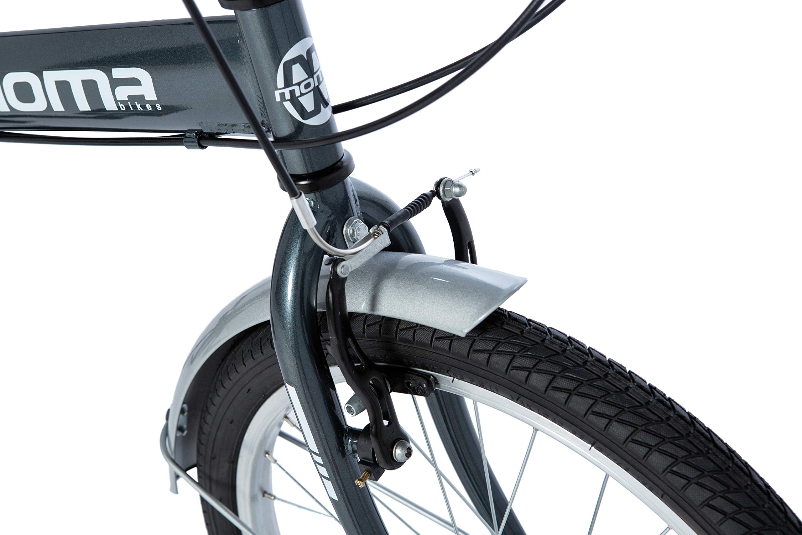 moma bikes Bicicletta Pieghevole, STREET, SHIMANO 6v