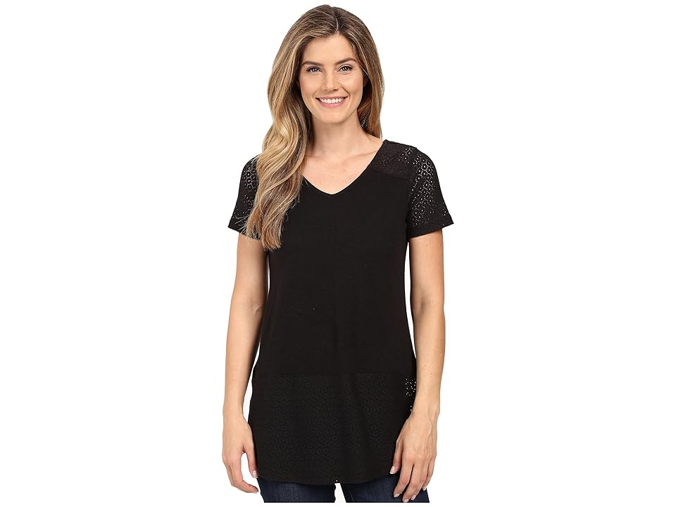 

Aventura Clothing Allura Top (Black) Women's T Shirt