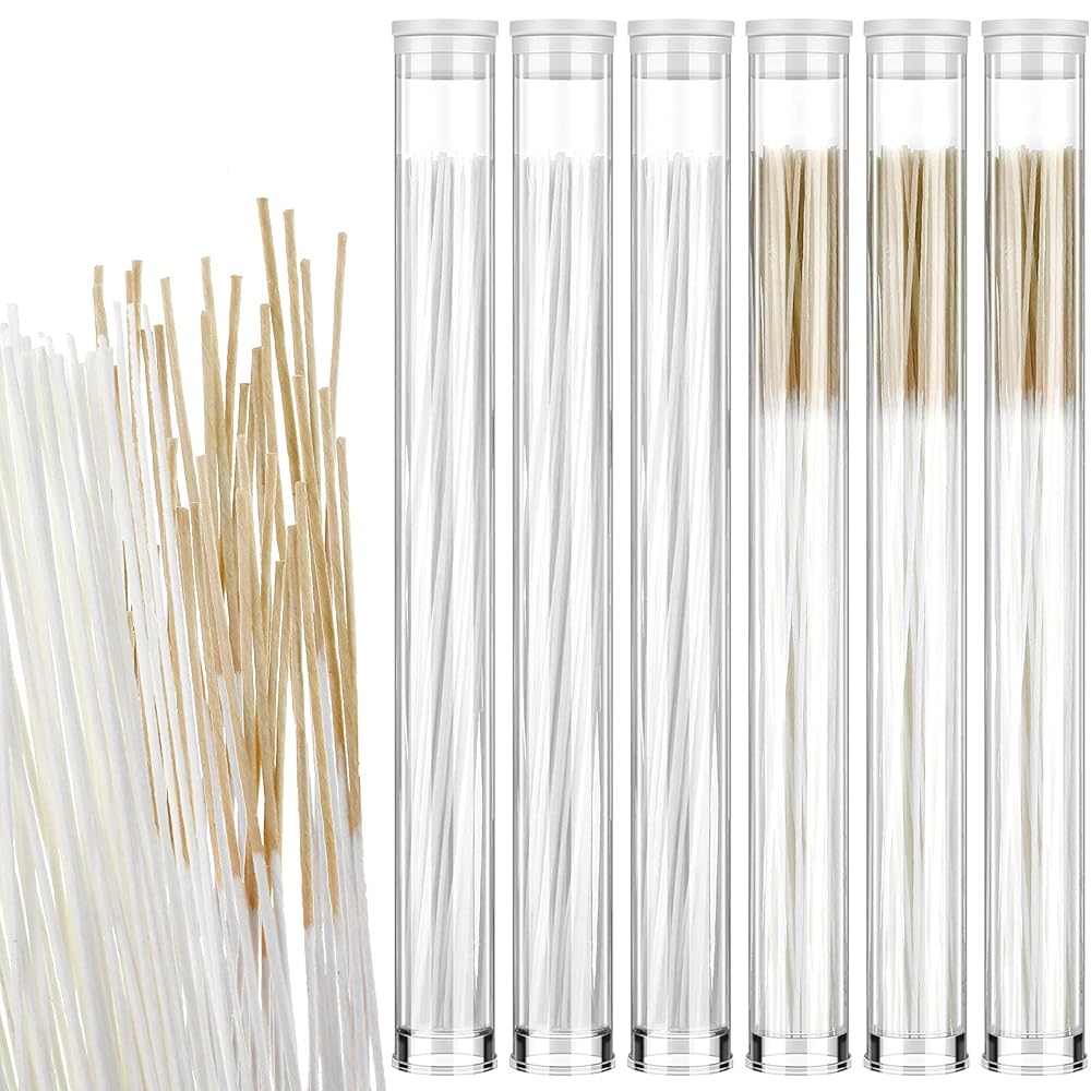 Maitys 360 Pieces Ear Hole Floss Piercing Cleaner Floss Disposable Piercing Aftercare Cleaning Line Ear Hole Care Cleaning Tool for Women Men(White, Brown)