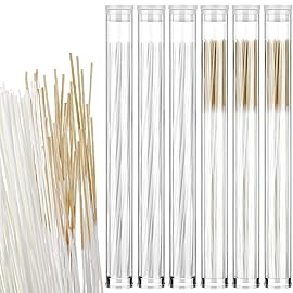 Maitys 360 Pieces Ear Hole Floss Piercing Cleaner Floss Disposable Piercing Aftercare Cleaning Line Ear Hole Care Cleaning Tool for Women Men(White, Brown)