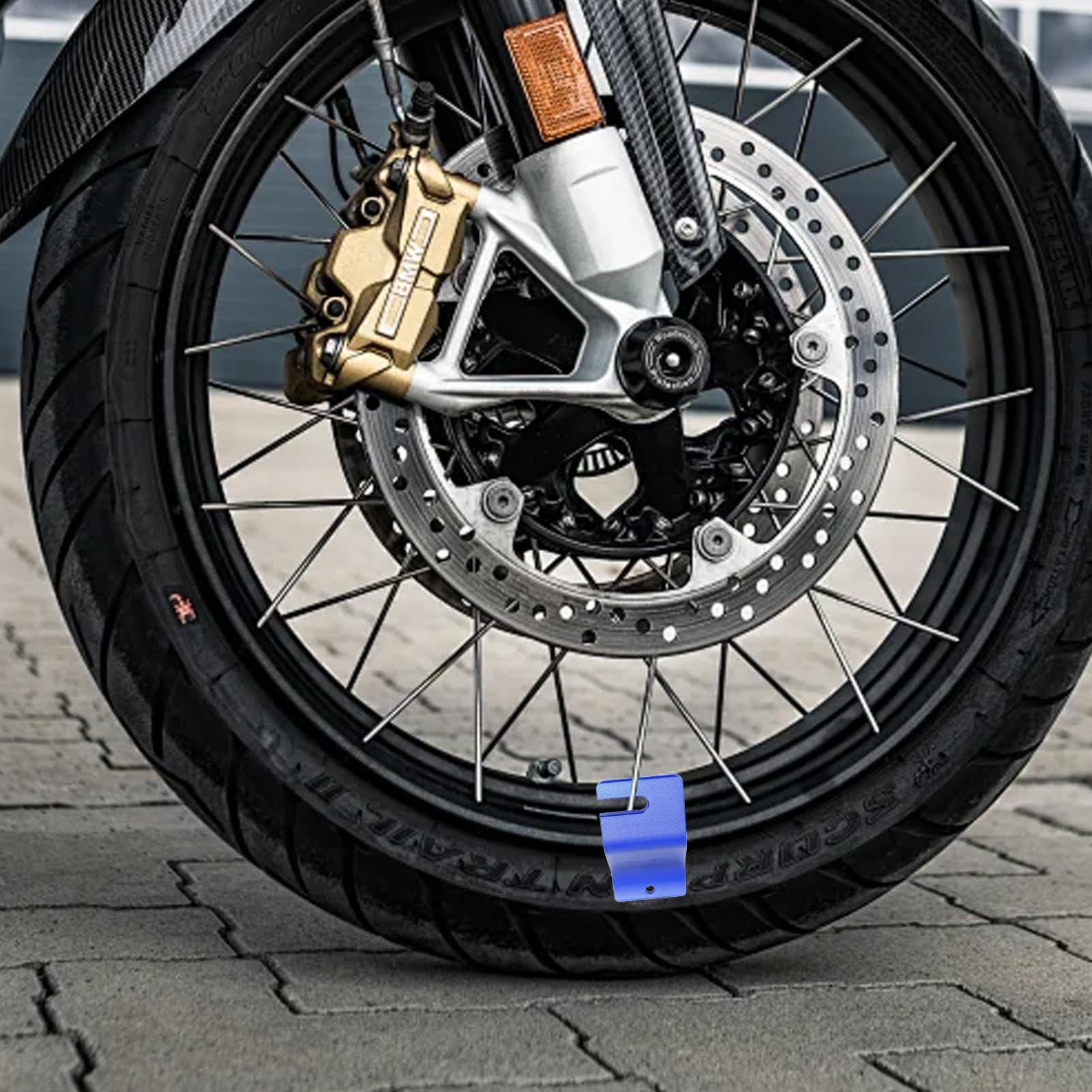 Support De Talon De Pneu Moto Evember | Aluminium 6061 - Outil Changement Pneu Portable