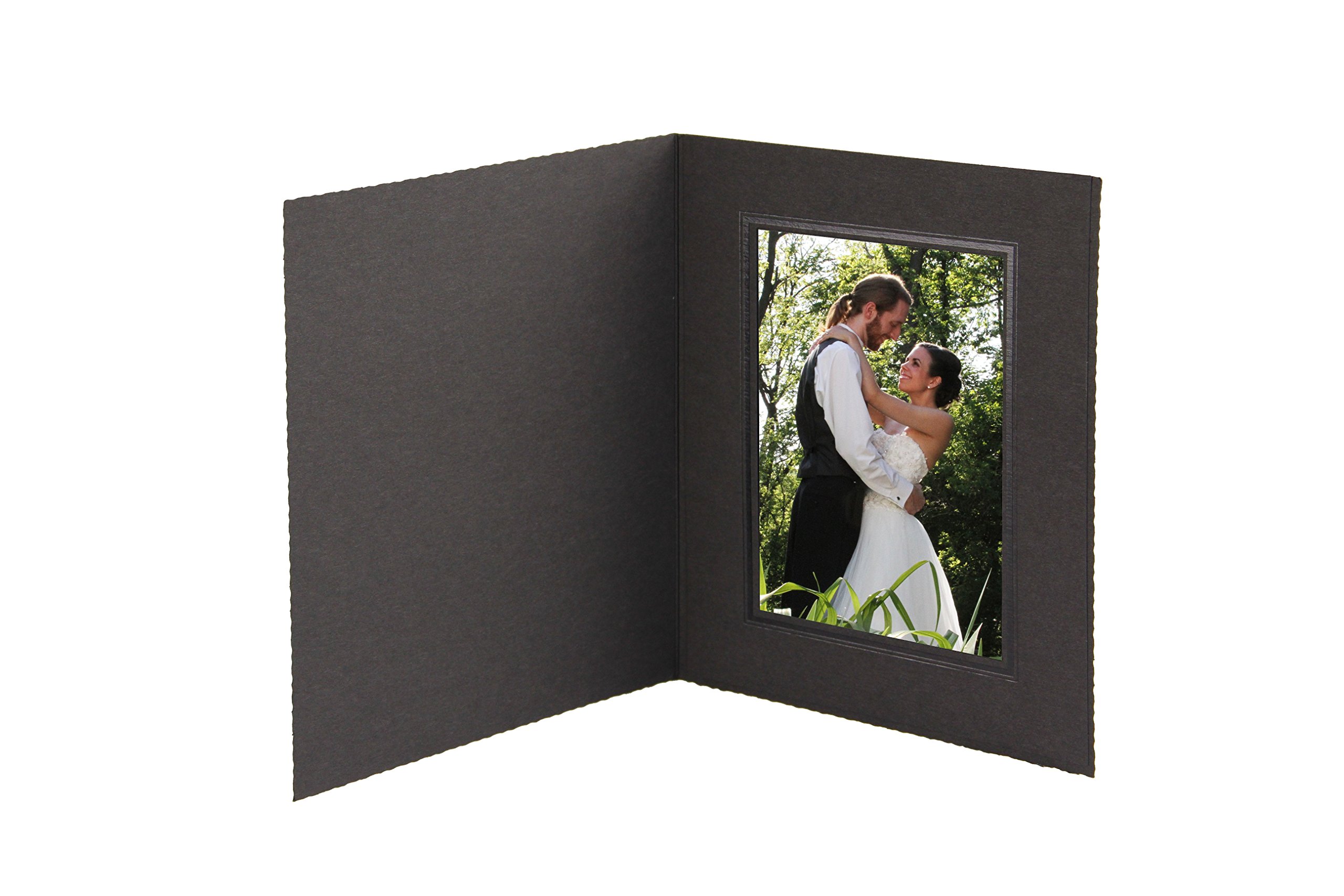 Tyndell Black T-50 Photo Folder 4x6 (25 Pack)