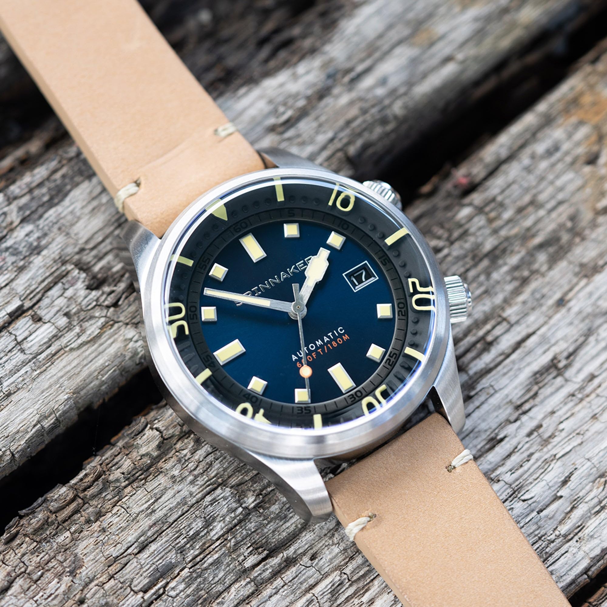 Spinnaker Bradner Orologio da uomo 42 mm automatico a 3 lancette con cinturino in vera pelle o acciaio inossidabile SP-5062