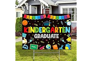 Preschool Graduation Backdrop 2023 | Kindergarten Graduation Yard Sign