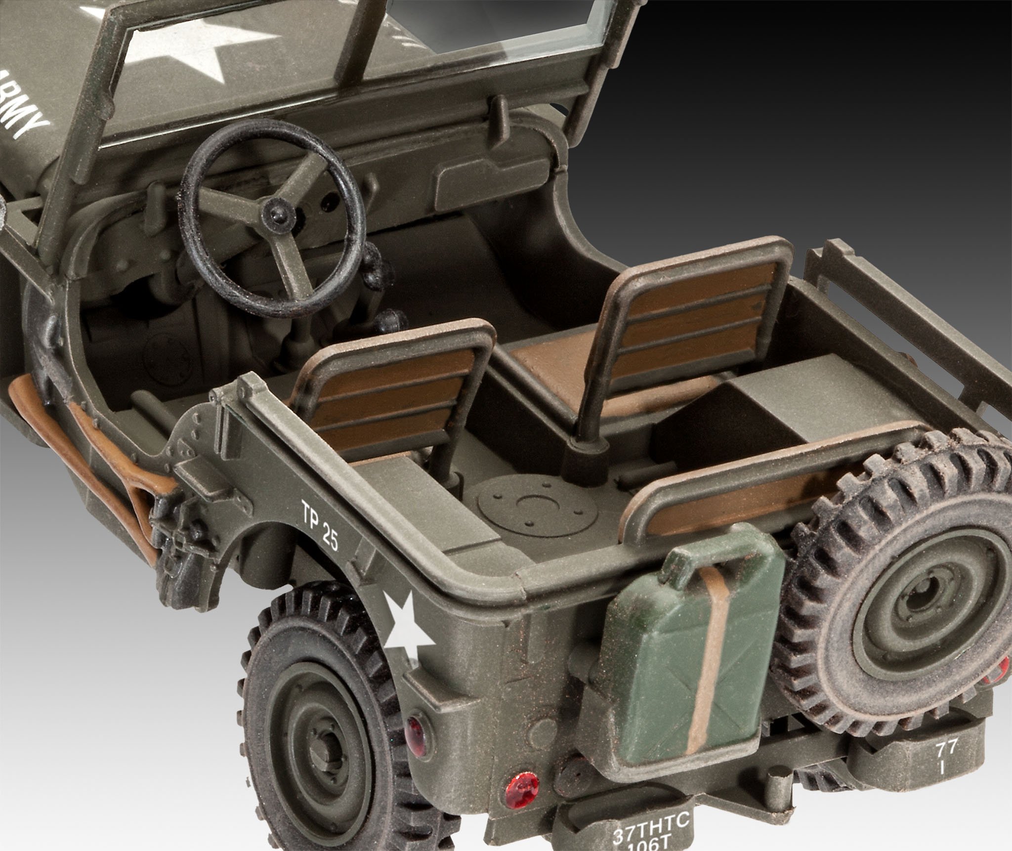 Revell 03260 - M34 taktyczna ciężarówka i pojazd terenowy w skali 1: Zestaw modeli w skali 35