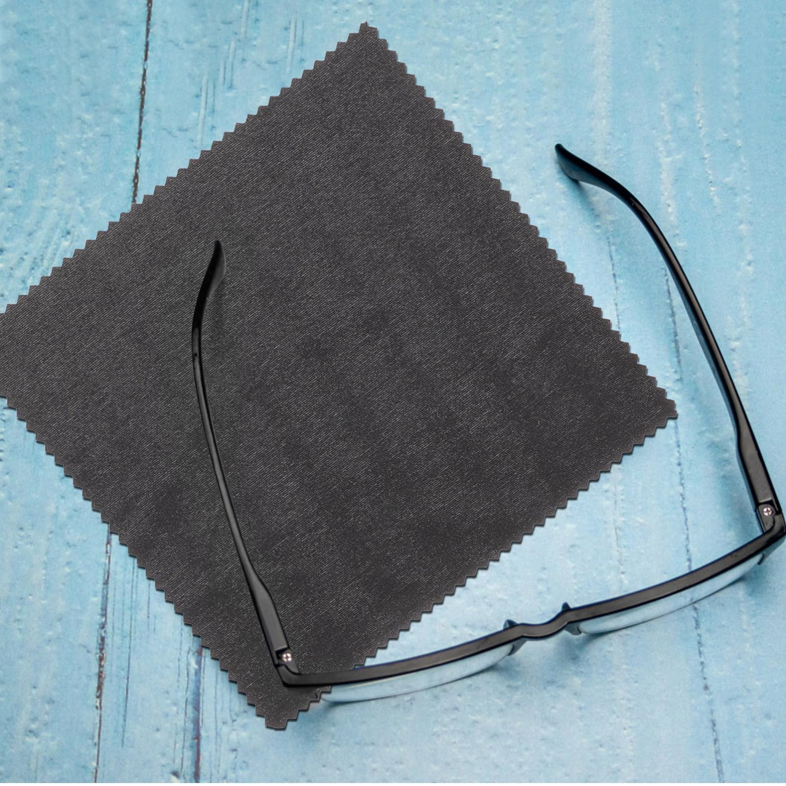 Beavorty 4 Juegos Gafas De Tela Para Anteojos De Pantalla De Computadora Lentes Limpiadores Toallita Para Gafas Limpiador De Gafas Black Fibra Extrafina 100 Uds * 4