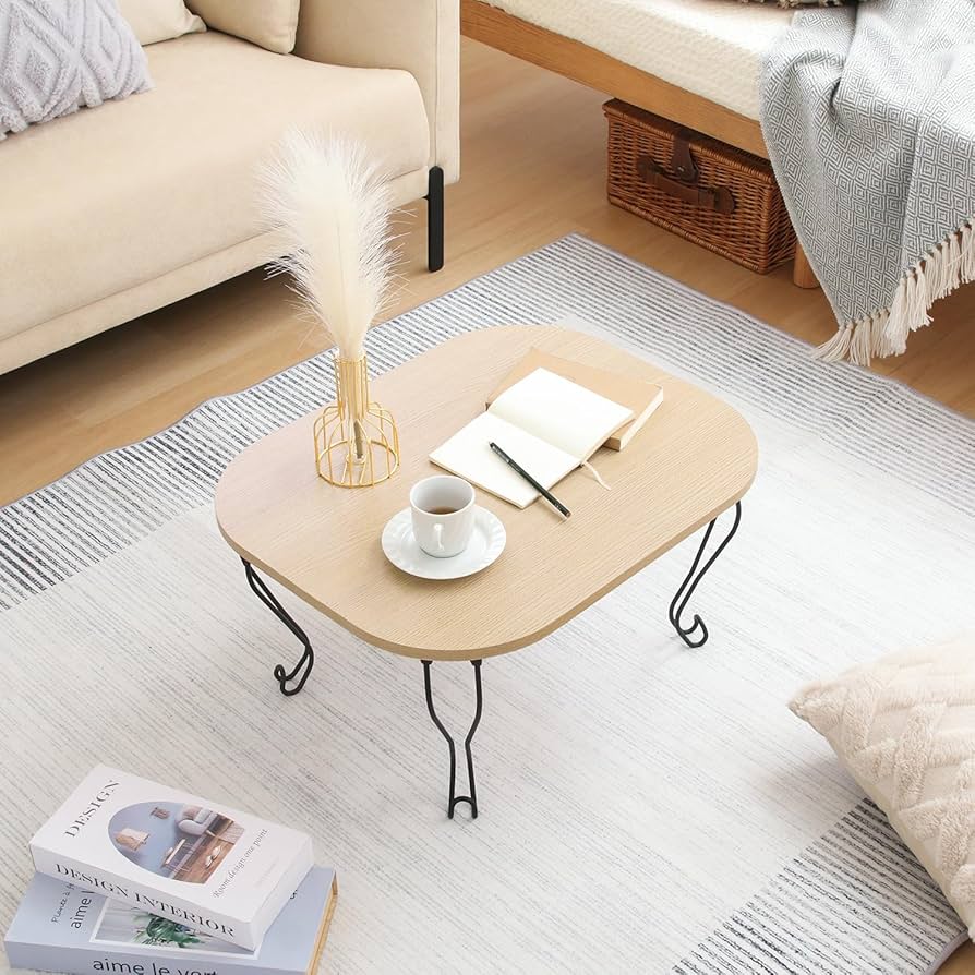 ✨極美品✨ 不二貿易 折れ脚センターテーブル ノルン 棚あり 折り畳み 茶色 不二貿易 ローテーブル 幅60cm 折れ脚 センターテーブル 机 折れ