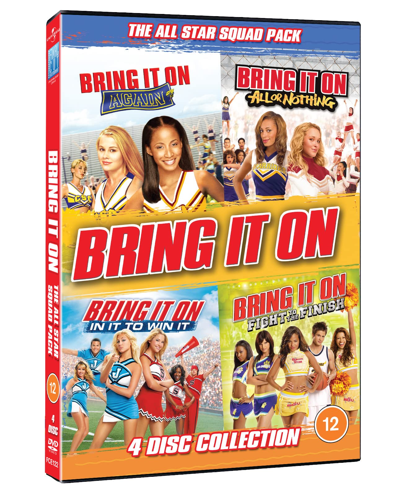Bring It On: 4-Movie Collection [12] DVD Box Set