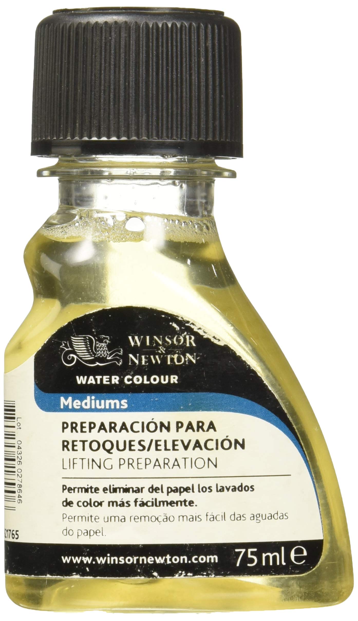 Winsor & Newton - MÉDIUM PREPARACIÓN para RETOQUES/ELEVACIÓN 75 ML