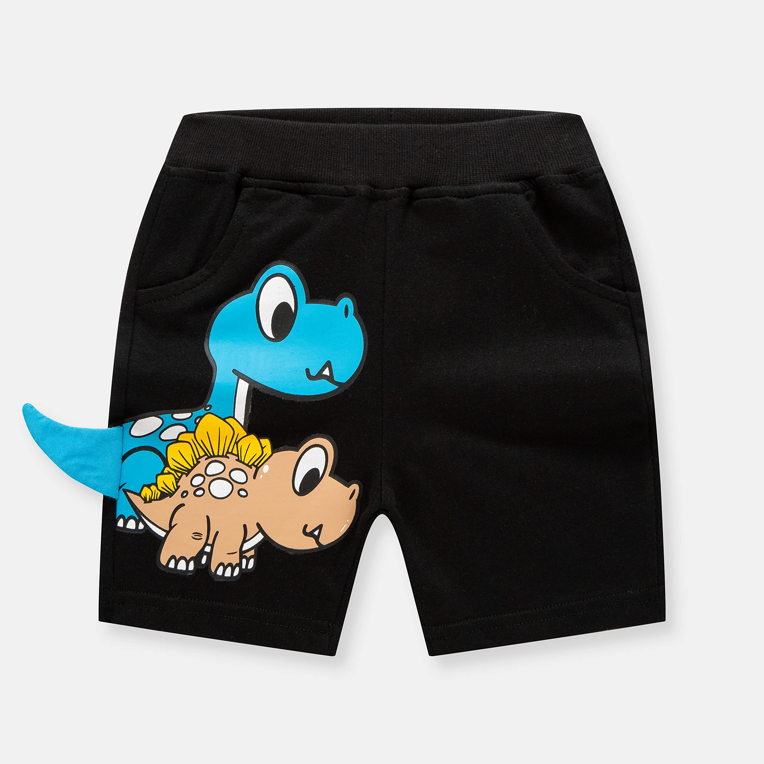 CAMLAKEE Kinder Kurze Hosen Jungen Shorts Jungs Freizeit Sommer Hosen Multipack