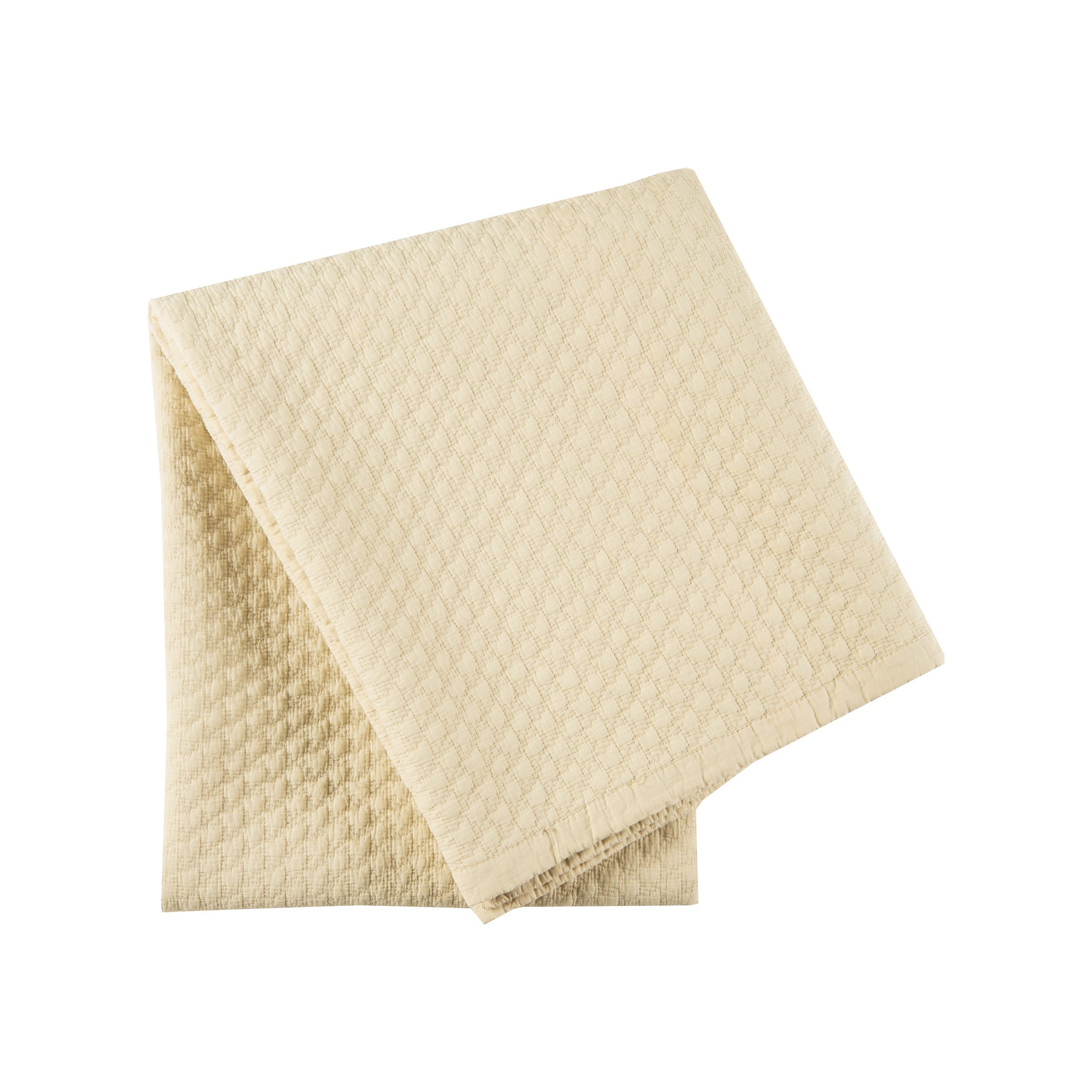 C&F Home Hounds Tooth Flax Throw 50x60 inches Beige