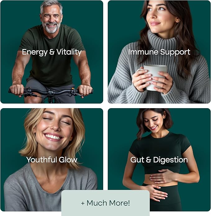 100% Organic Fruits and Veggies Supplement (USDA Organic - Made in USA) 180 Potent Fruits and Vegetable Capsules for Energy Boost & Daily Fruit and Vegetable Vitamins - Vegan, Non-GMO, Gluten-Free