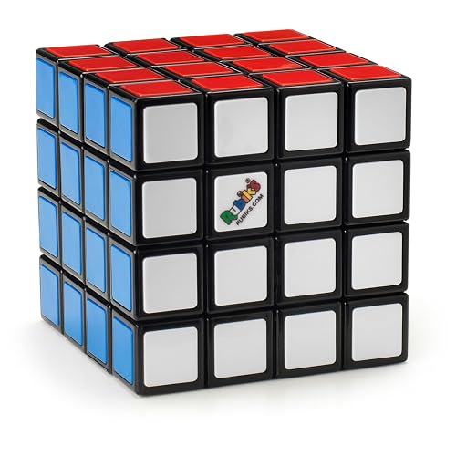 Rubik’s Cube, The Official 4x4 Rubik's Cube, Problem-Solving Brain Teaser, Classic Color-Matching Puzzle, Fidget Toy, Se