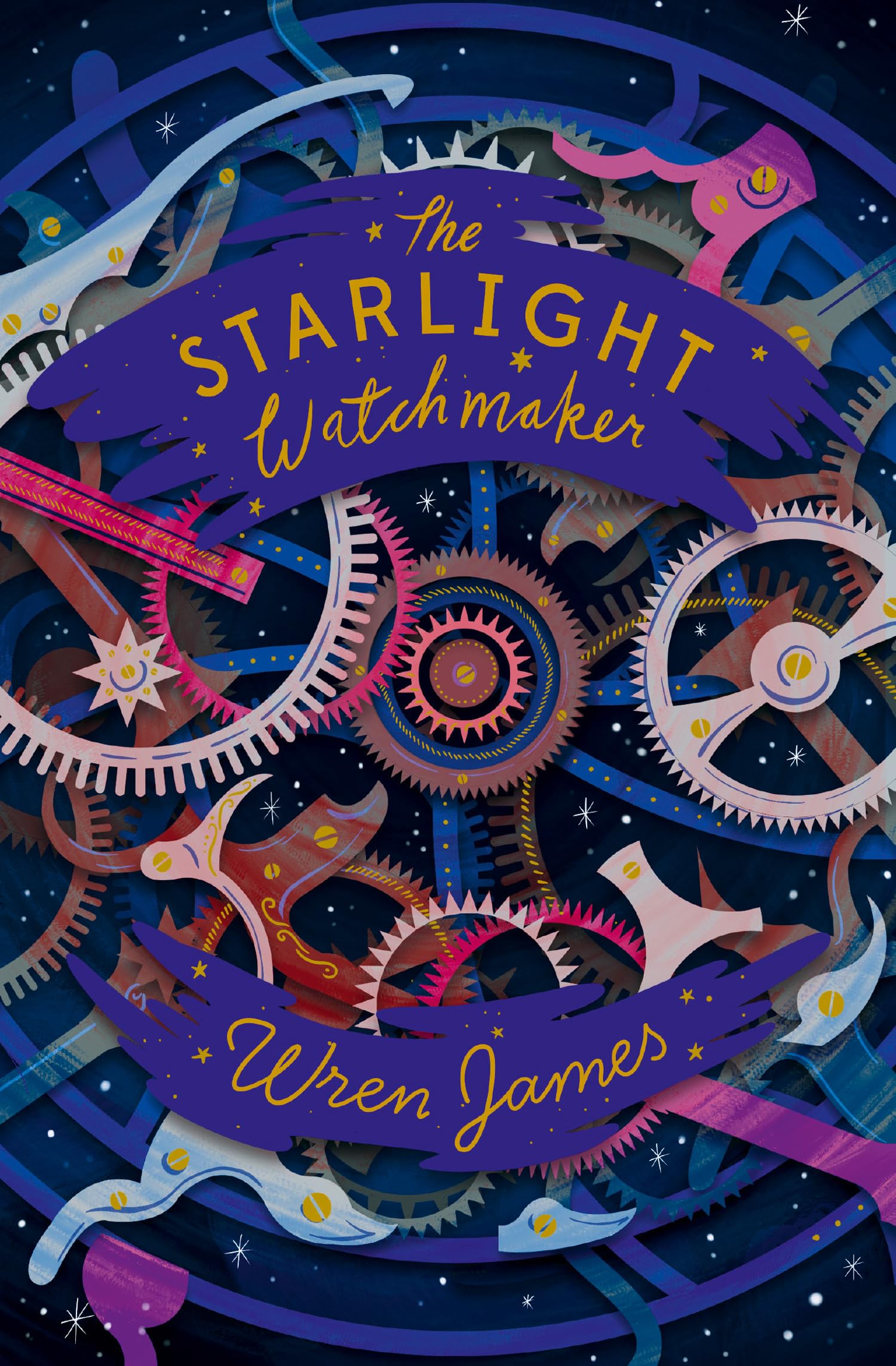 Lauren James The Starlight Watchmaker Book - YA Sci-Fi Mystery
