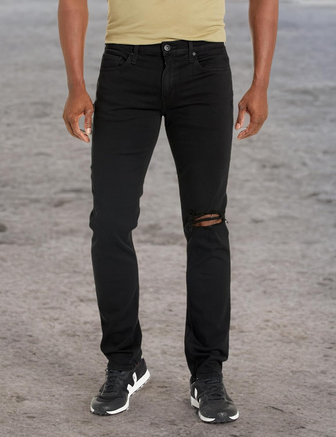 PAIGE Men's Federal Transcend Slim Straight Jeans - Image 3