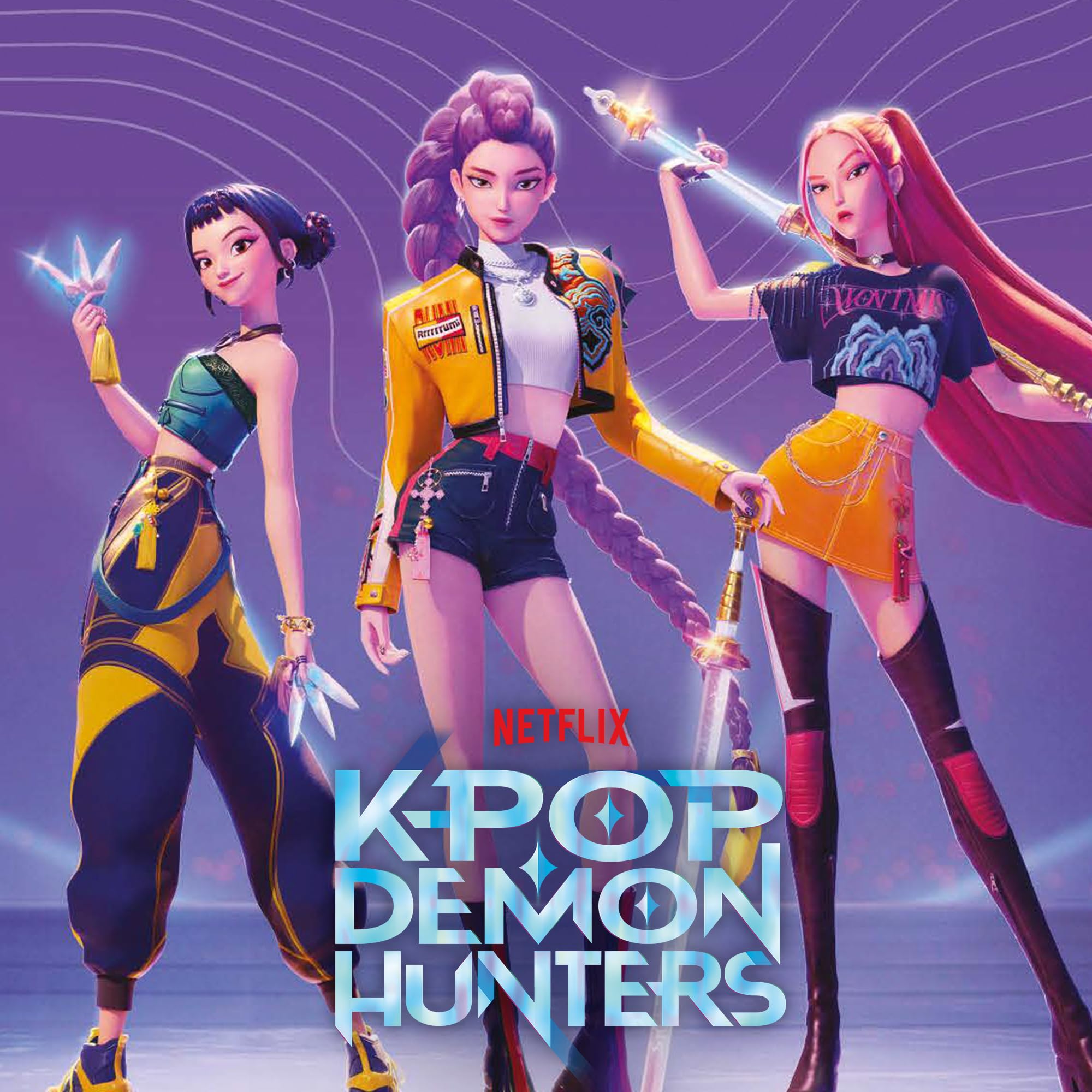 Bizak KPOP Demon Hunters Stickers Cards Caja 40 Sobres,200 stickers de colección oficial inspirada en película,stickers especiales troquelados y holográficos para coleccionar e intercambiar (64395100) - 5