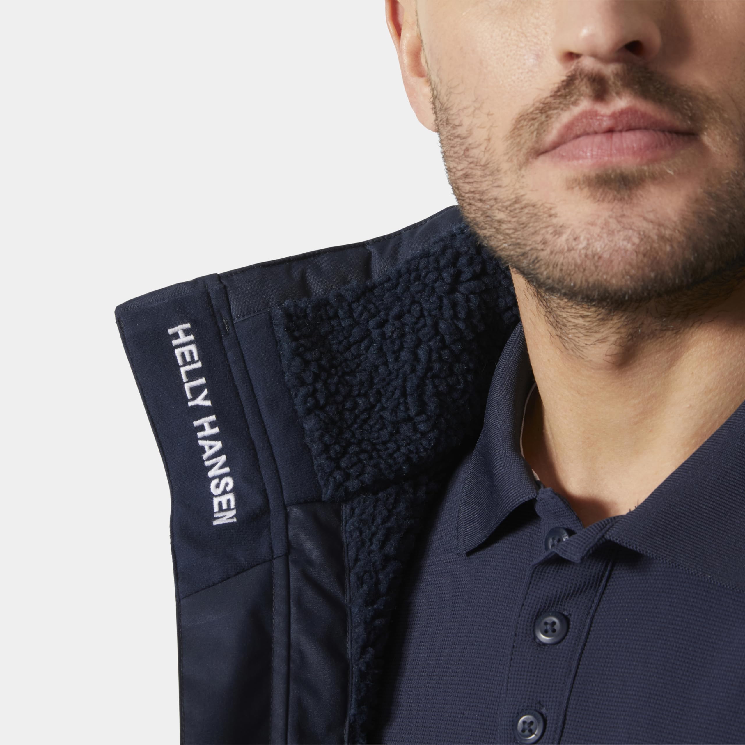 Helly-Hansen męska kurtka z kapturem Midlayer 2, 597 granatowy, L