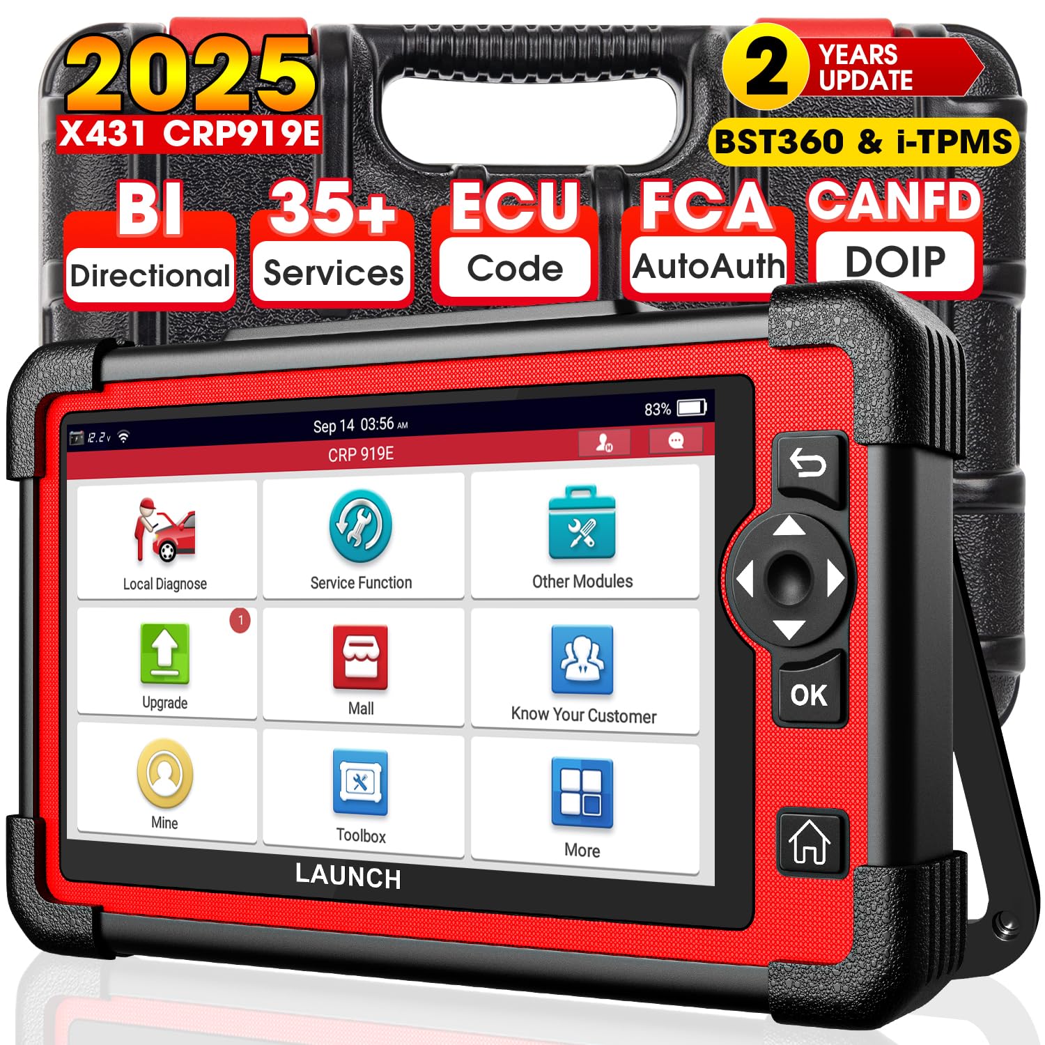 LAUNCH OBD2 Scanner-2022 New CRP919E Scan Tool