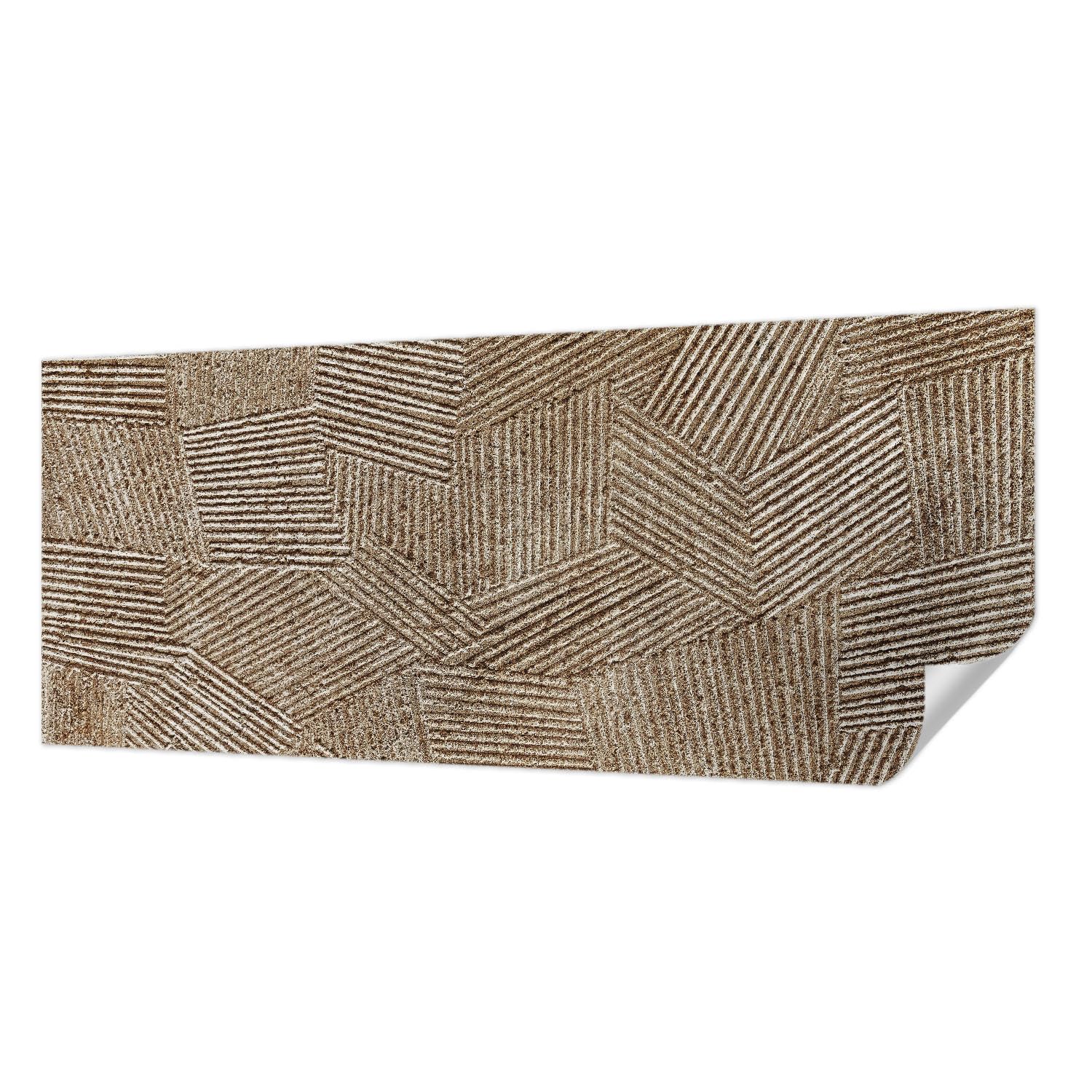 Papier peint auto-adhésif Tulup 250x104 cm lignes structurelles pour mur de salon