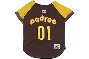 MLB San Diego Padres Jersey for Dogs