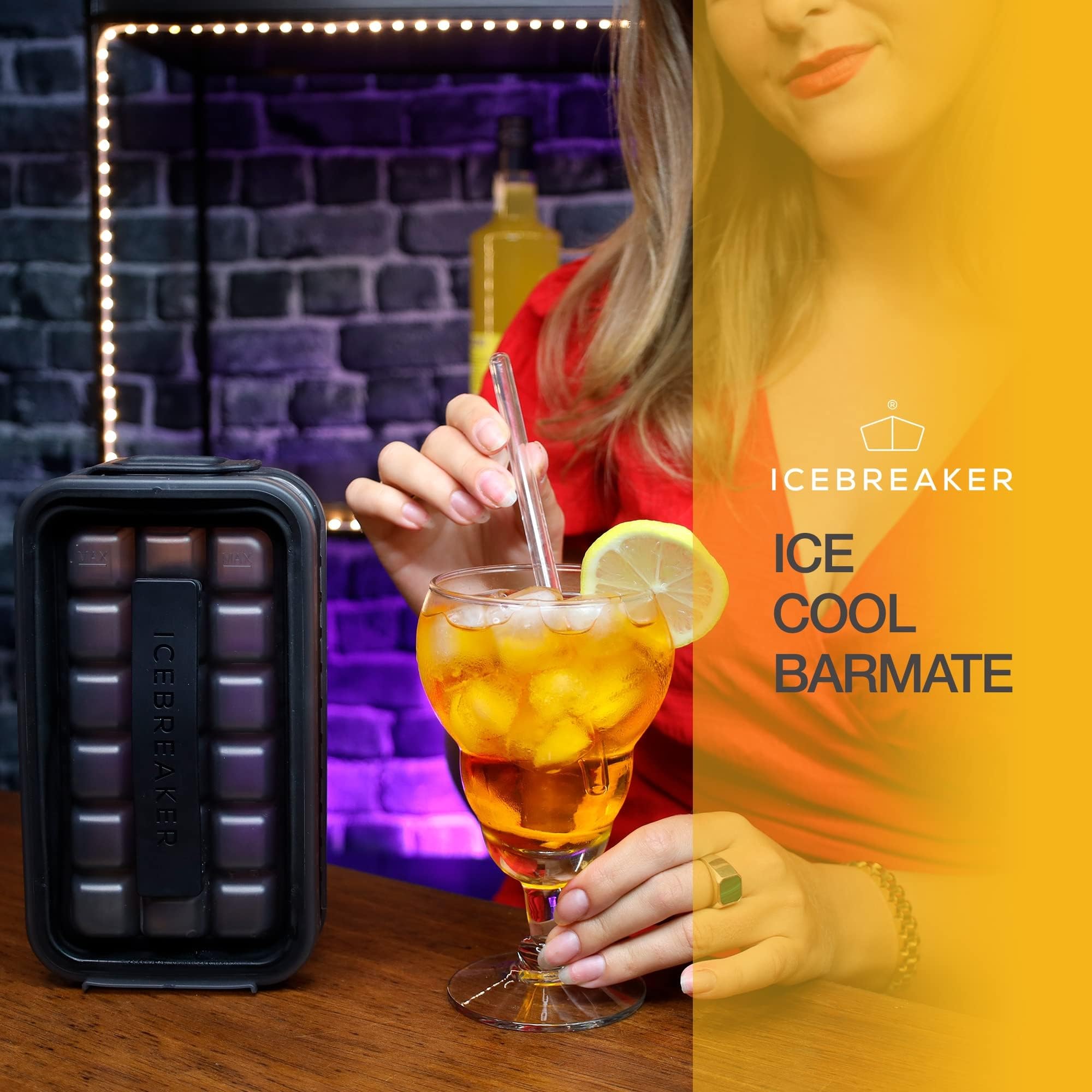 Eiswürfelbereiter Icebreaker Pop 2.0 schwarz