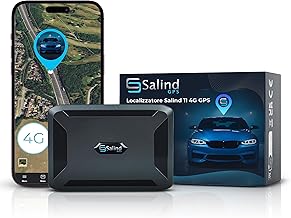 Salind 11 4G GPS Tracker for Car, Motorcycle, Other Vehicles, Alert Notifications, Locator with Magnet, Battery up to 70 days Standby, Real Time Tracking