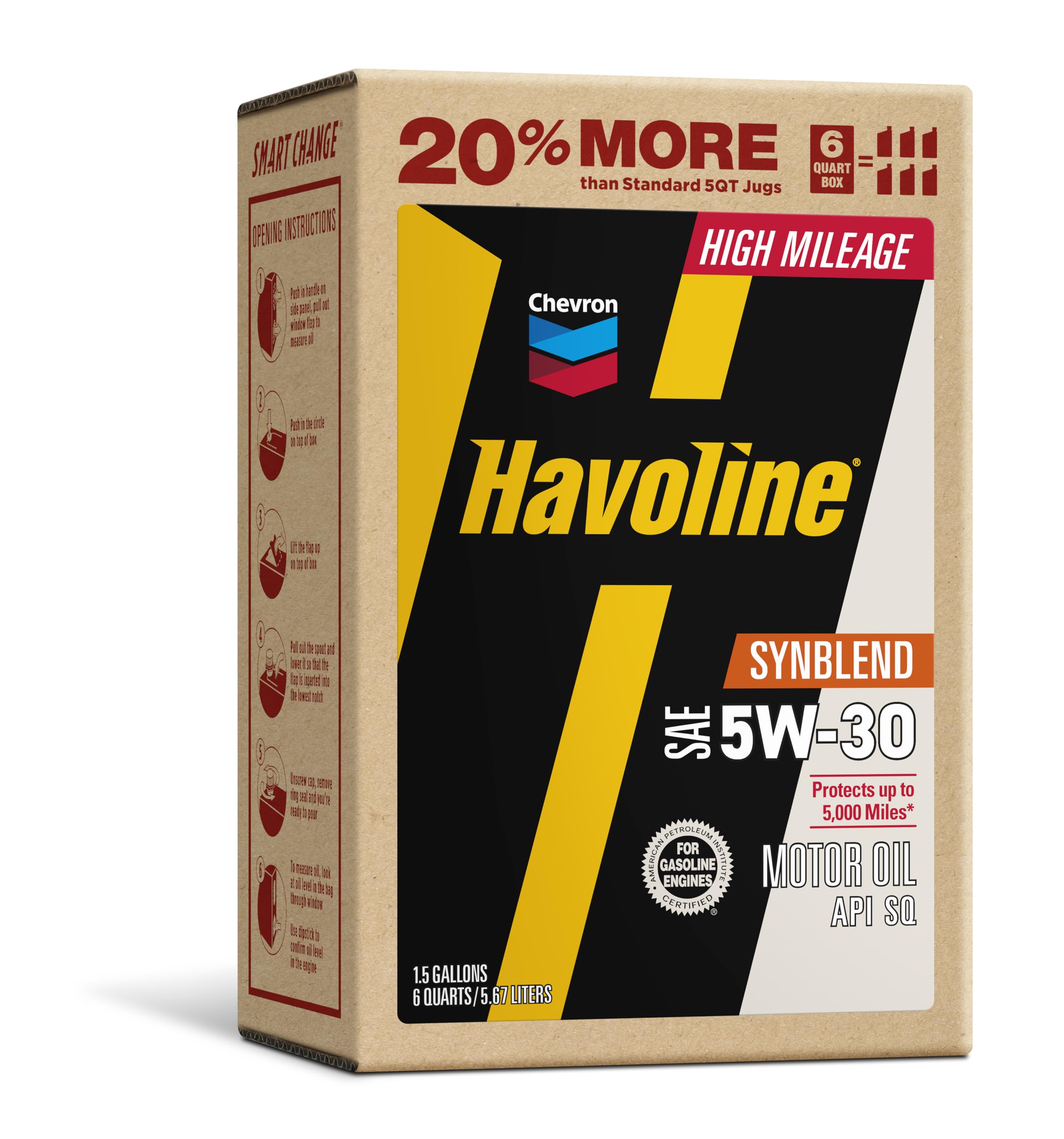 Havoline High Mileage 5W-30