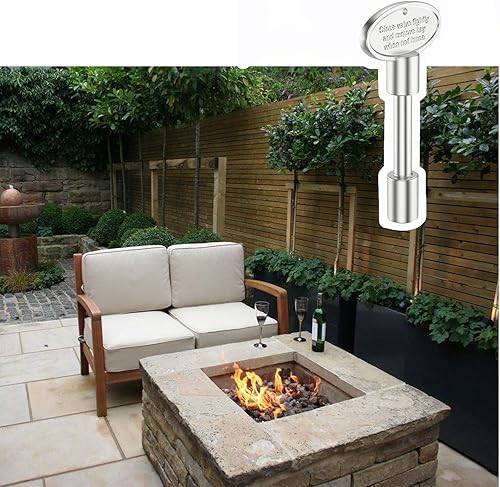 Miniatura 6 de onlyfire - Llave universal de válvula de gas de 12 pulgadas, se adapta a válvulas de bola de giro de 14 y 516 pulgadas para fogatas de gas y