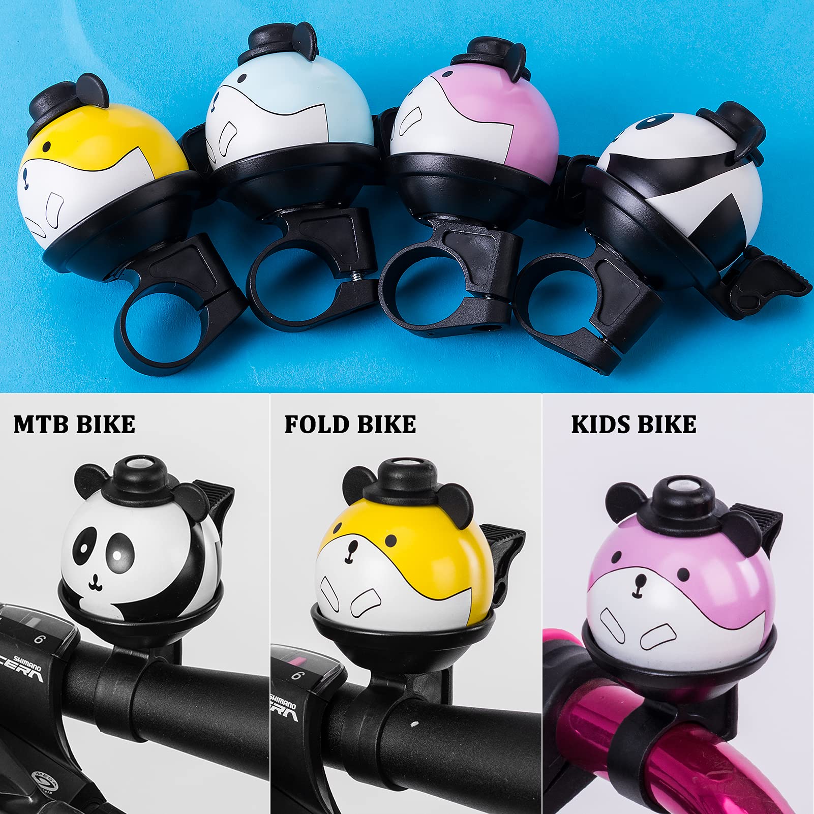 Cloche De Vélo WEST BIKING - Aluminium/plastique Noir, étanche, Modèle YP0706057