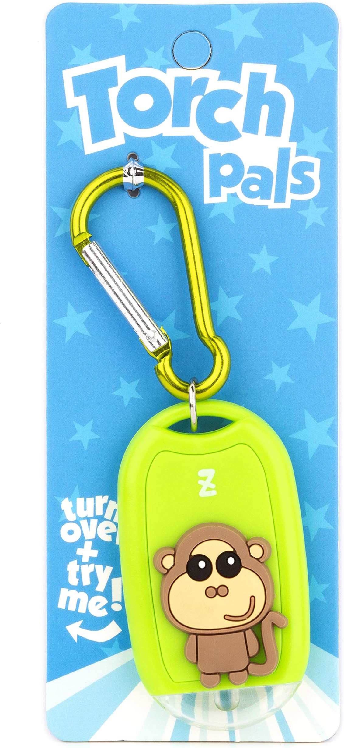 Stands Out, Supplying Outstanding Gifts Letters Monogram Novelty Personalised Mini LED Toy Torch Carabiner Clip
